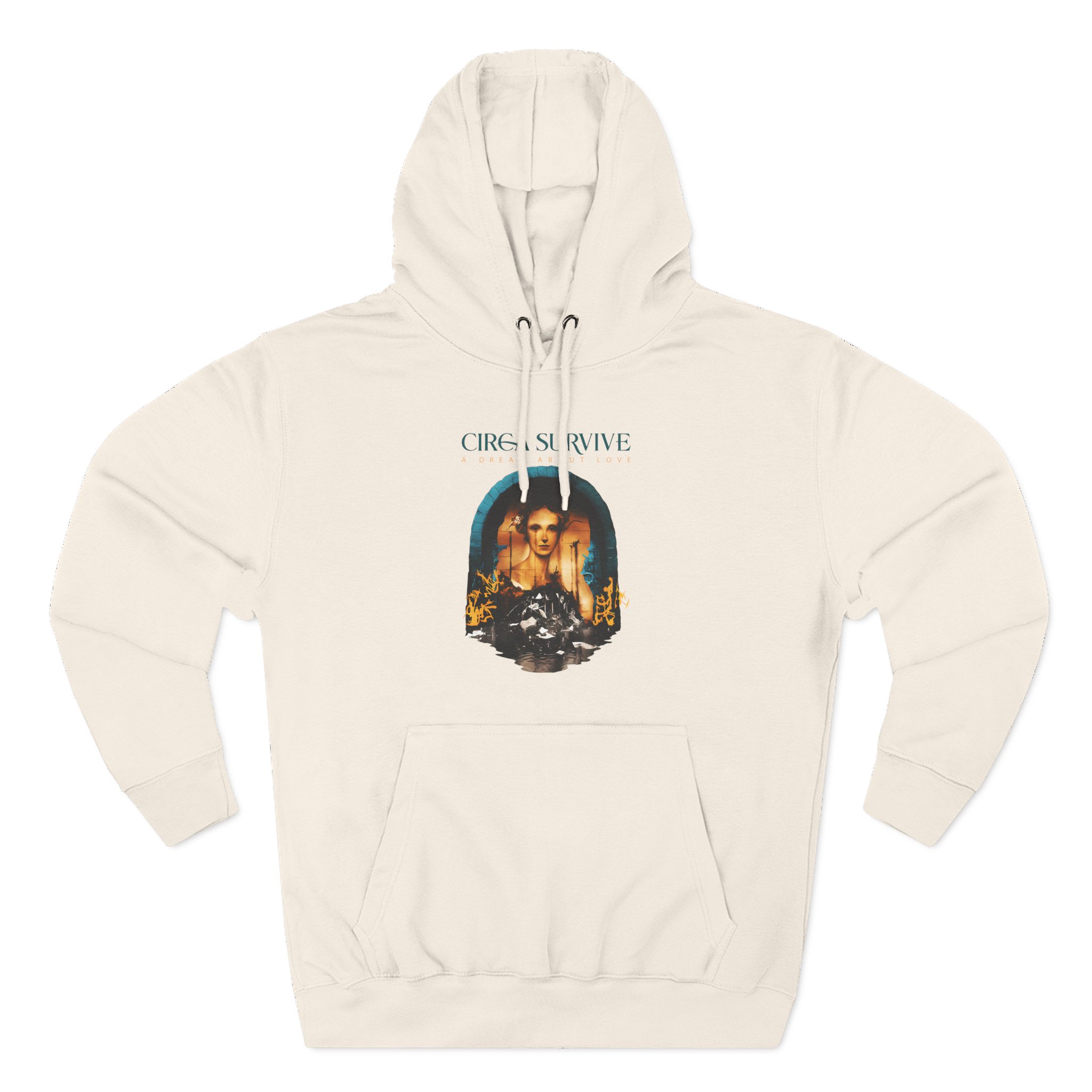 Circa Survive ADAL Cover Three-Panel Fleece Hoodie