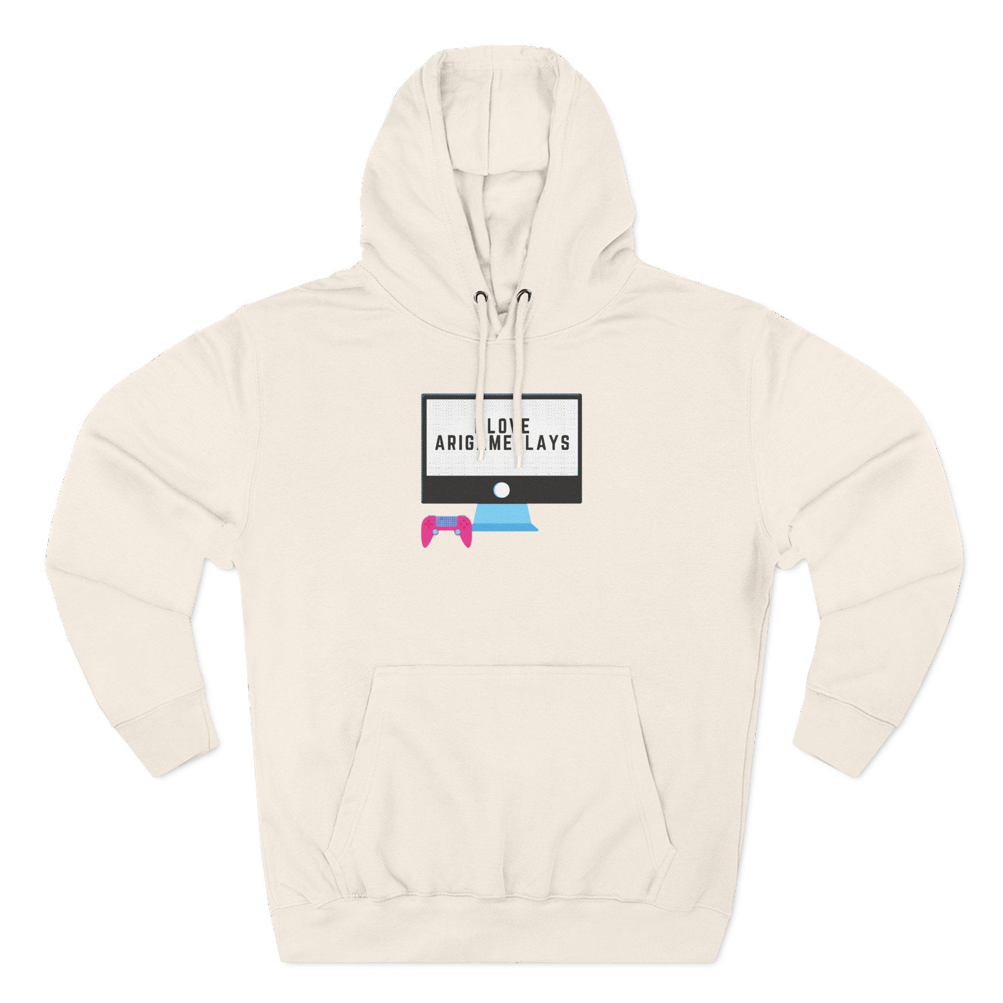Arigameplays Three-Panel Fleece Hoodie