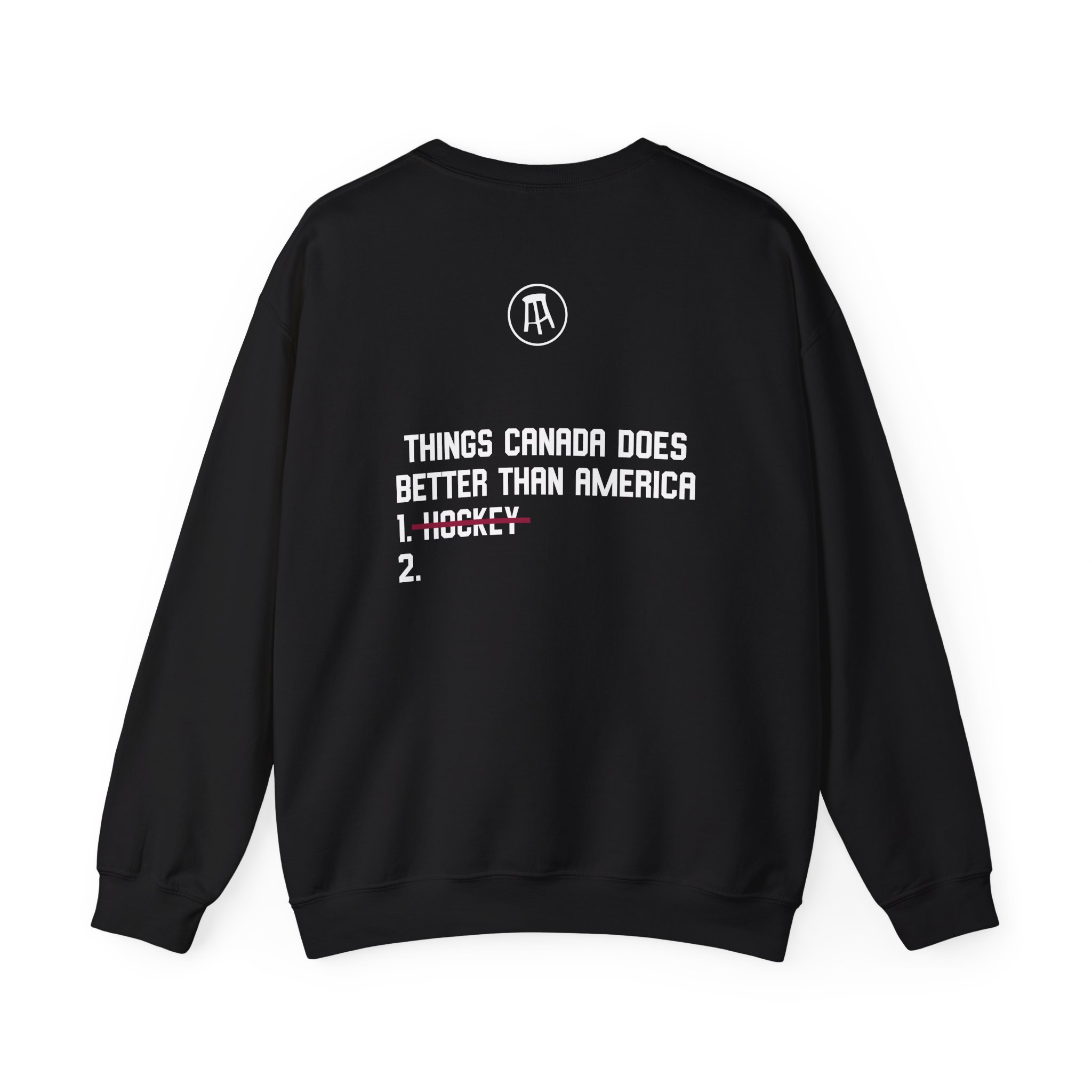 Spittin Chiclets Us Hockey Unisex Heavy Blendâ„¢ Crewneck Sweatshirt