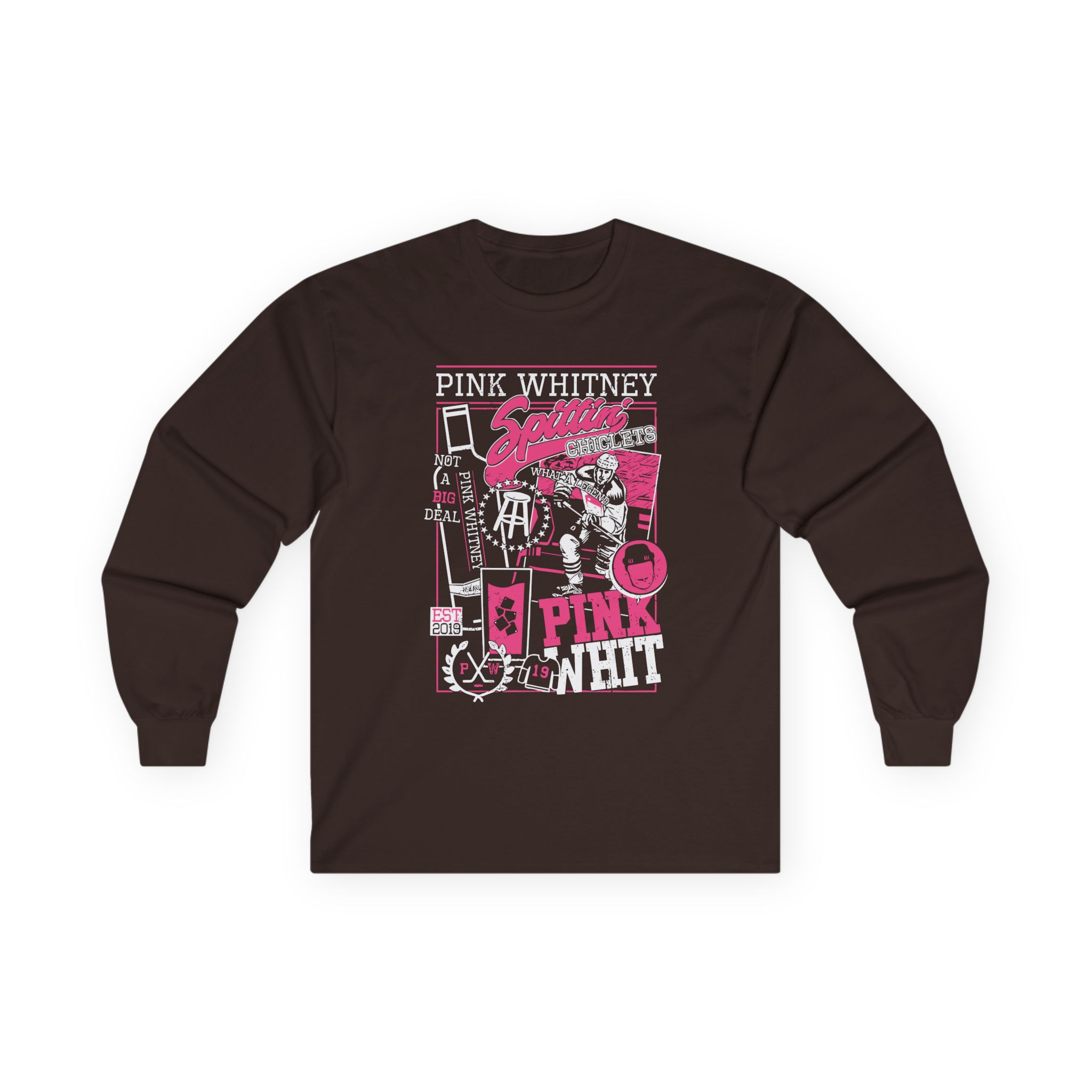 Spittin Chiclets Pink Whitney Unisex Ultra Cotton Long Sleeve Tee