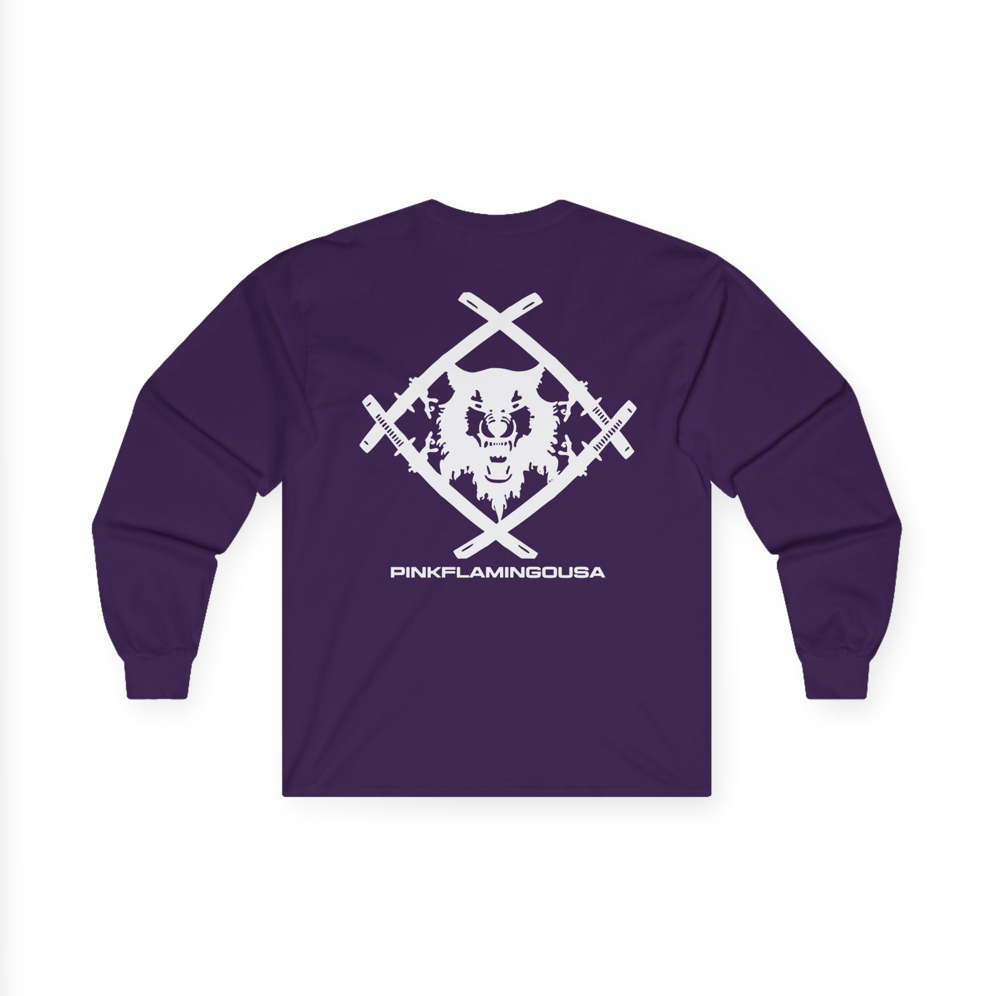 Xavier Wulf Pinkflamingousa Unisex Ultra Cotton Long Sleeve Tee
