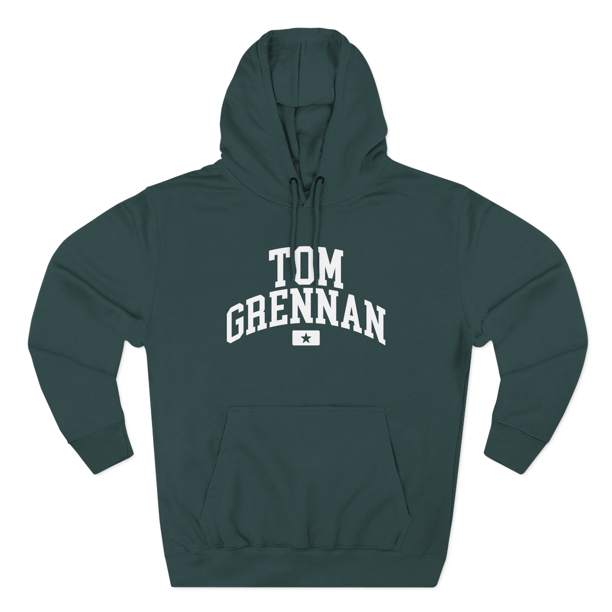 TOM GRENNAN EVERYWHERE I WENT, LED ME TO WHERE I DIDN'T WANT TO BE Three-Panel Fleece Hoodie