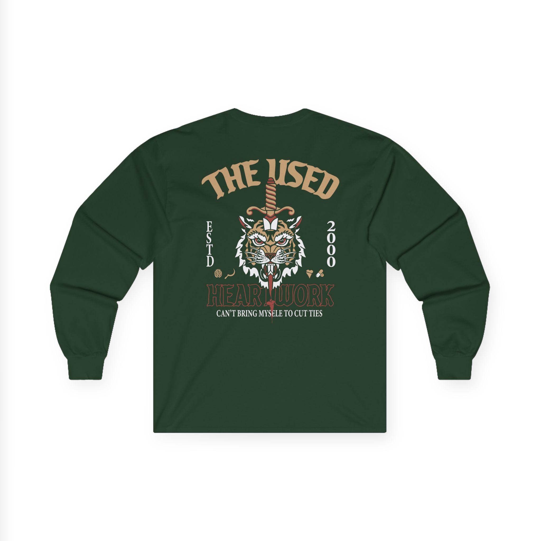 The Used Self Titled 25 Year Unisex Ultra Cotton Long Sleeve Tee