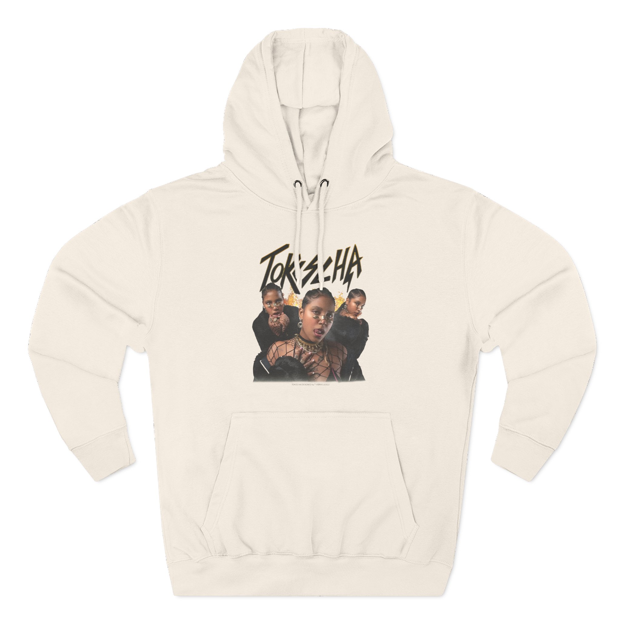 Tokischa Three-Panel Fleece Hoodie