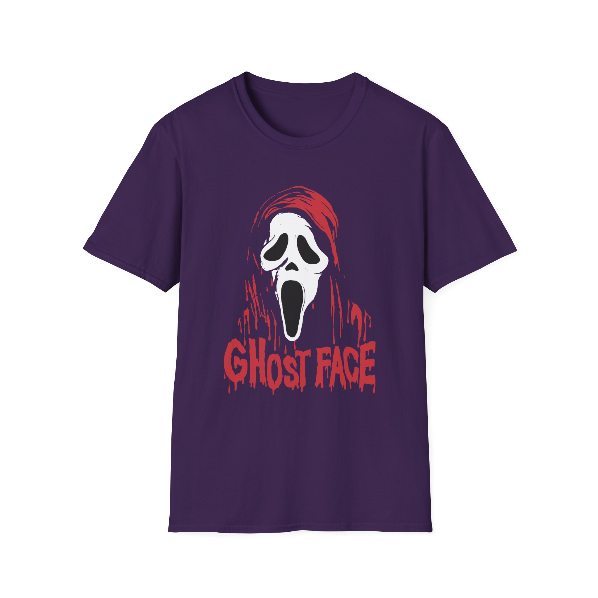 Ghostface Drippy Mask Unisex Softstyle T-Shirt