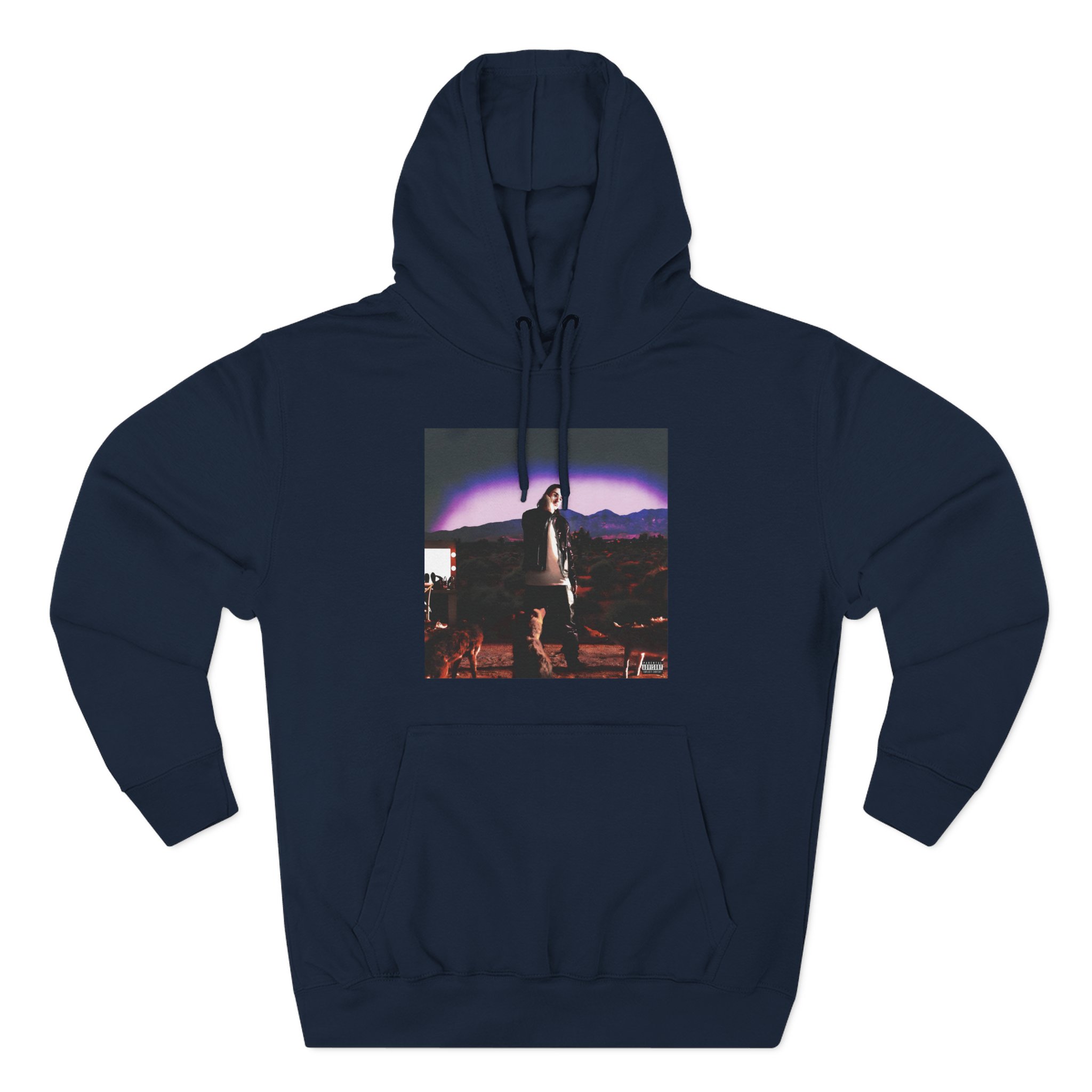 Tommy Richman Debut Album Coyote Three-Panel Fleece Hoodie