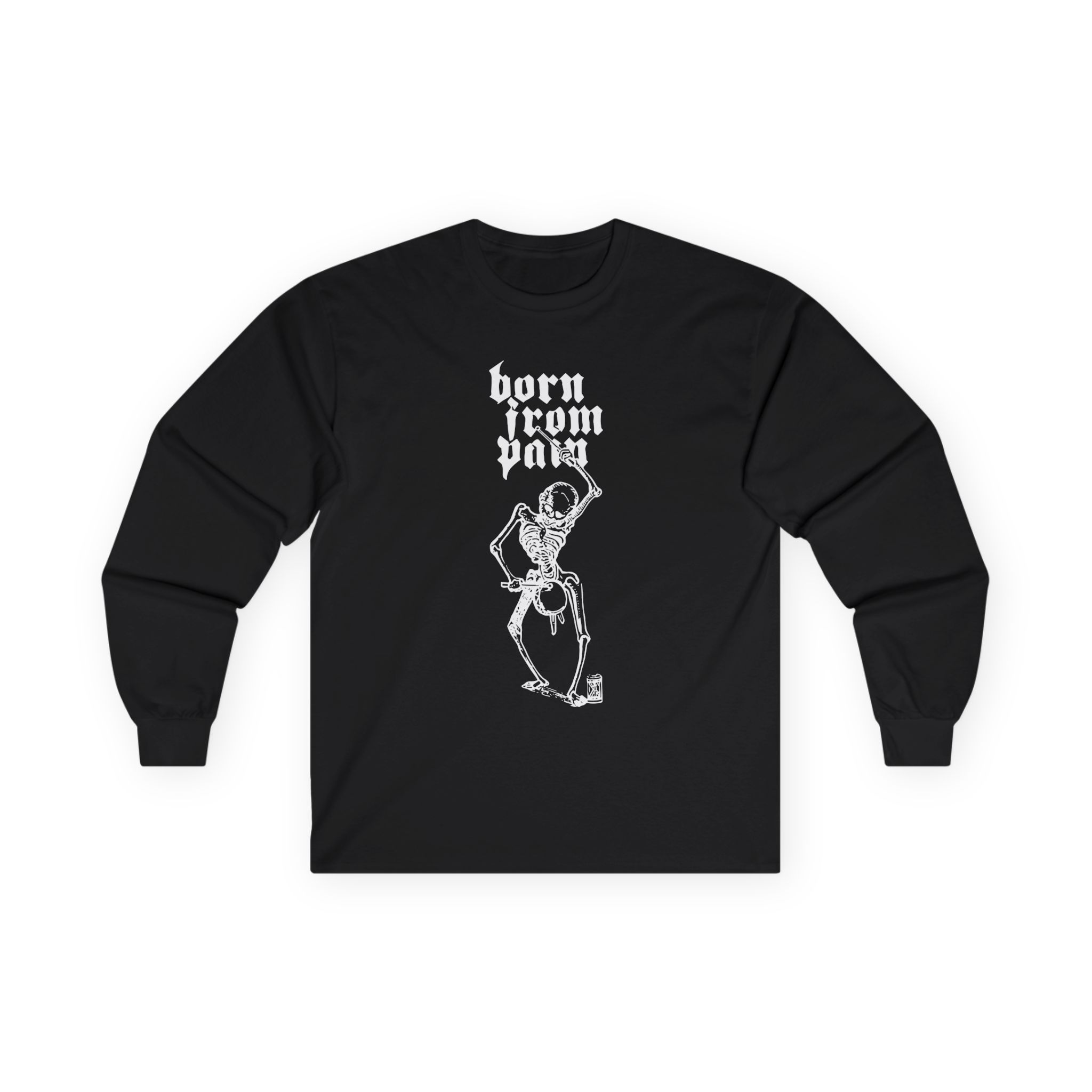 Born From Pain Marching to the Beat of Death Unisex Ultra Cotton Long Sleeve Tee