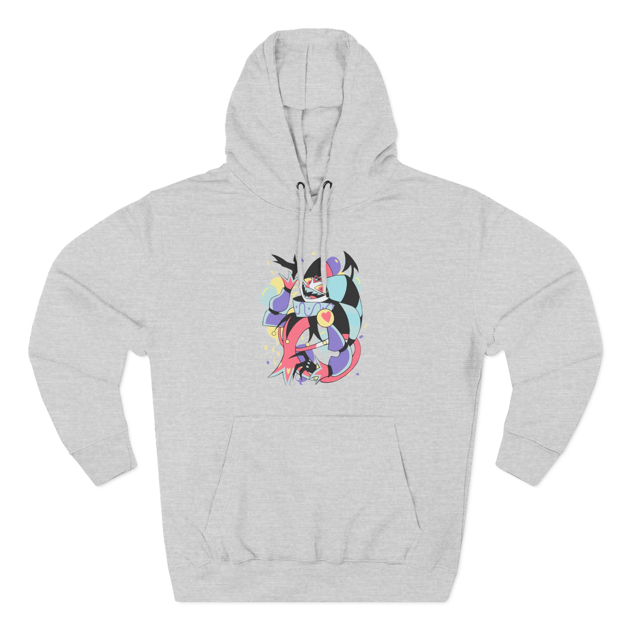 Helluva Boss Fizzarolli Three-Panel Fleece Hoodie