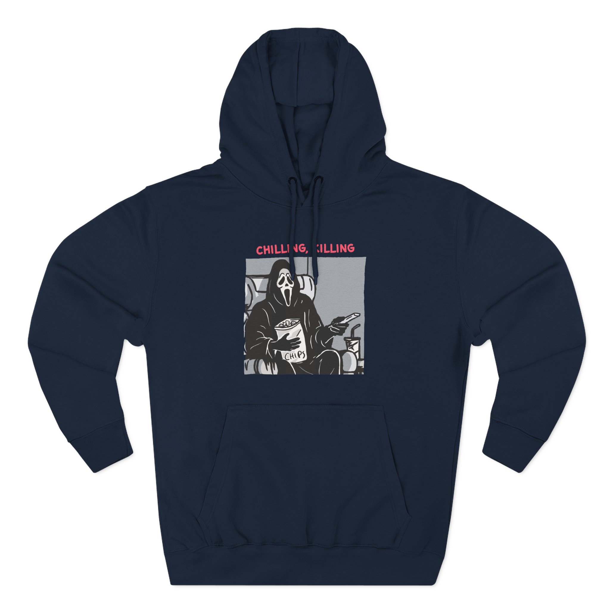 Ghostface Chillin' Killin Three-Panel Fleece Hoodie