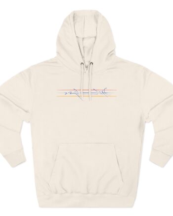 Mildlife Logo Three-Panel Fleece Hoodie