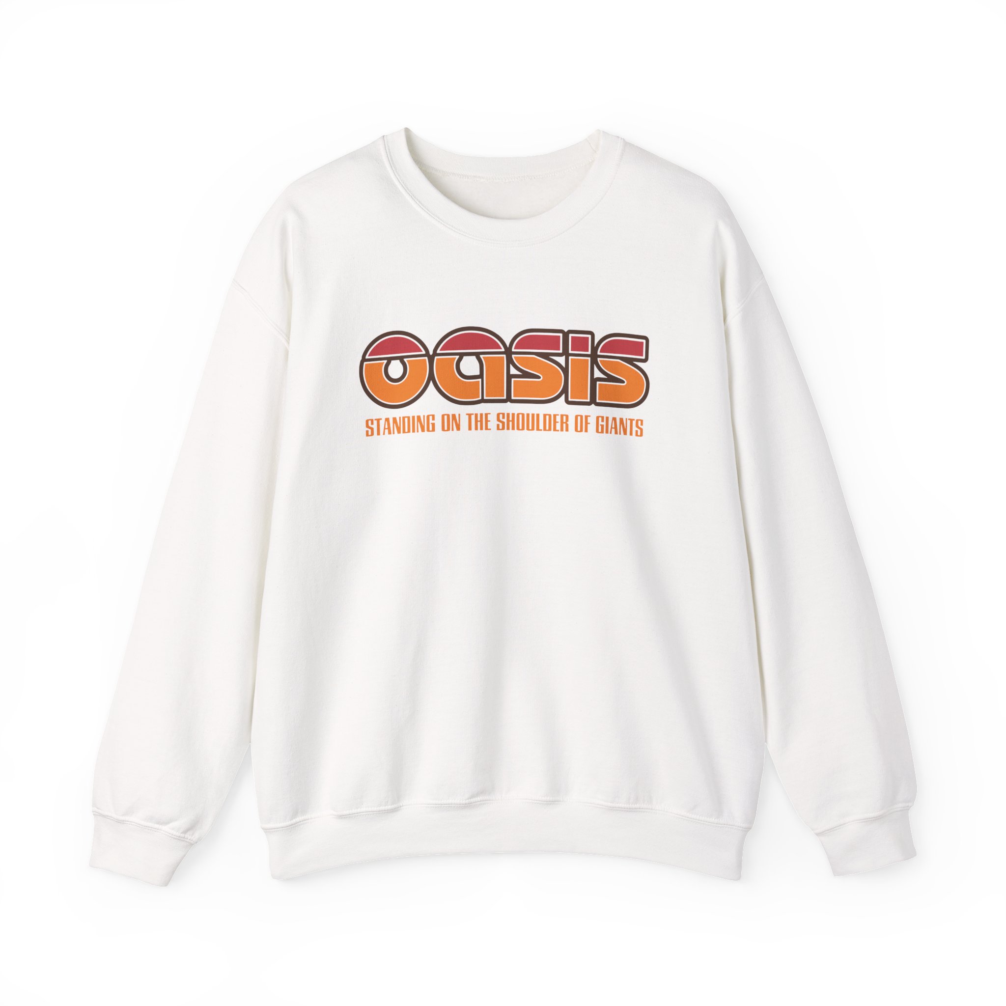 Oasis Standing On The Shoulder Of Giants Unisex Heavy Blendâ„¢ Crewneck Sweatshirt