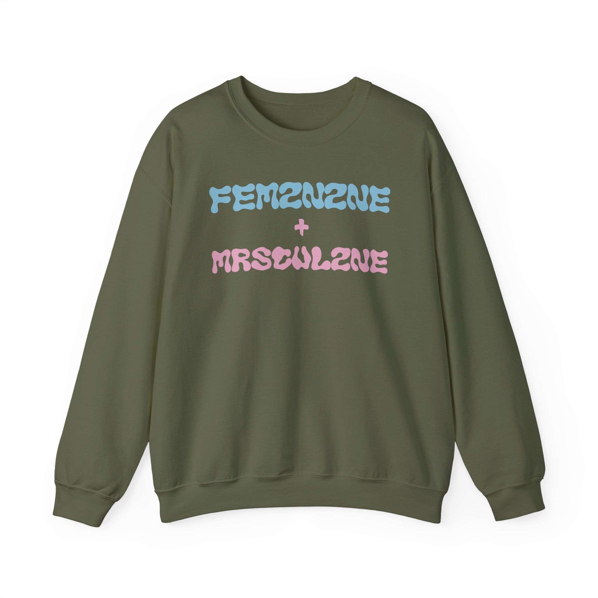 Marina Feminine Masculine Unisex Heavy Blendâ„¢ Crewneck Sweatshirt