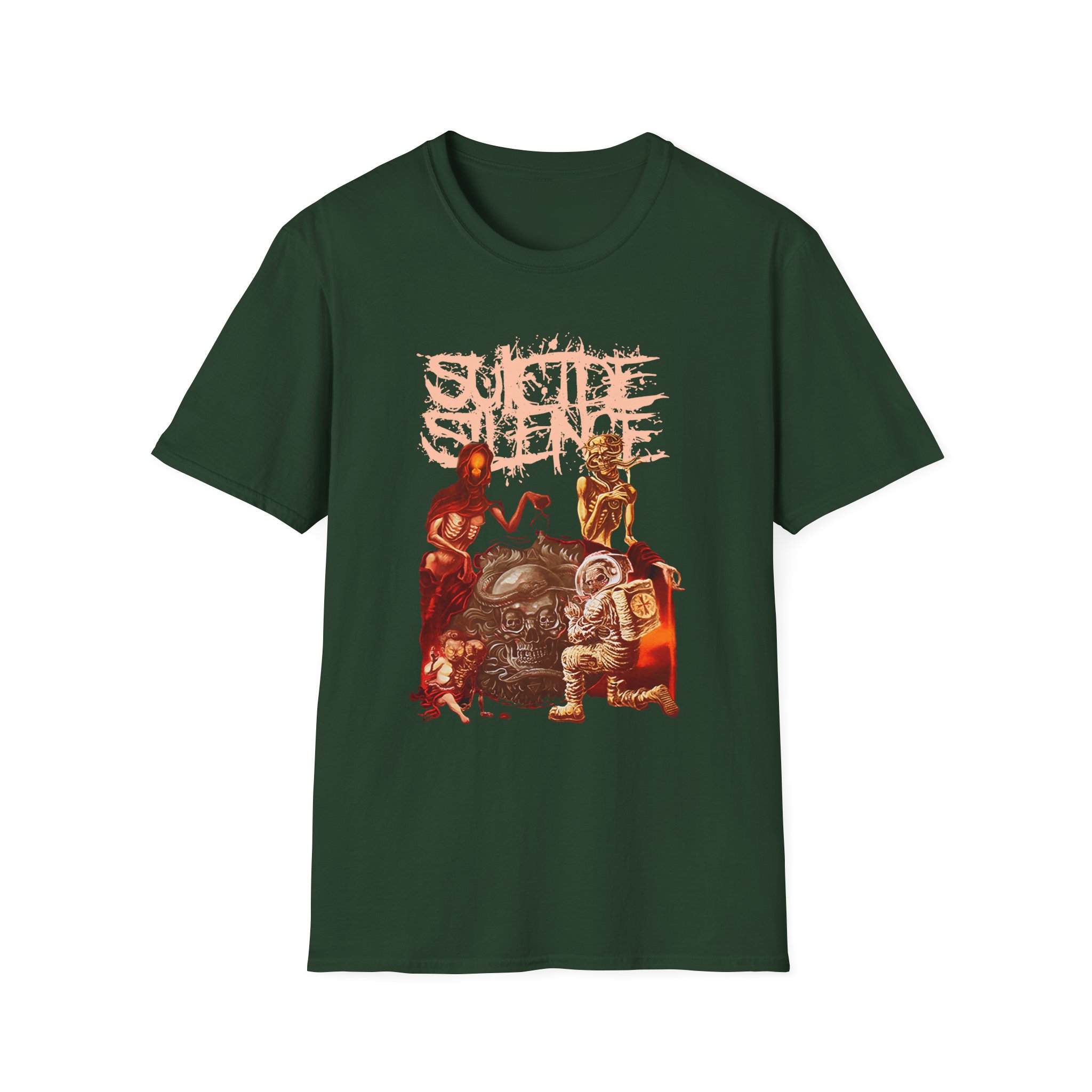Suicide Silence You Will Die Alone Unisex Softstyle T-Shirt