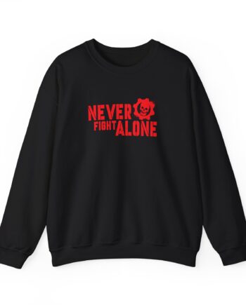 Gears of War Never Fight Alone Unisex Heavy Blend™ Crewneck Sweatshirt