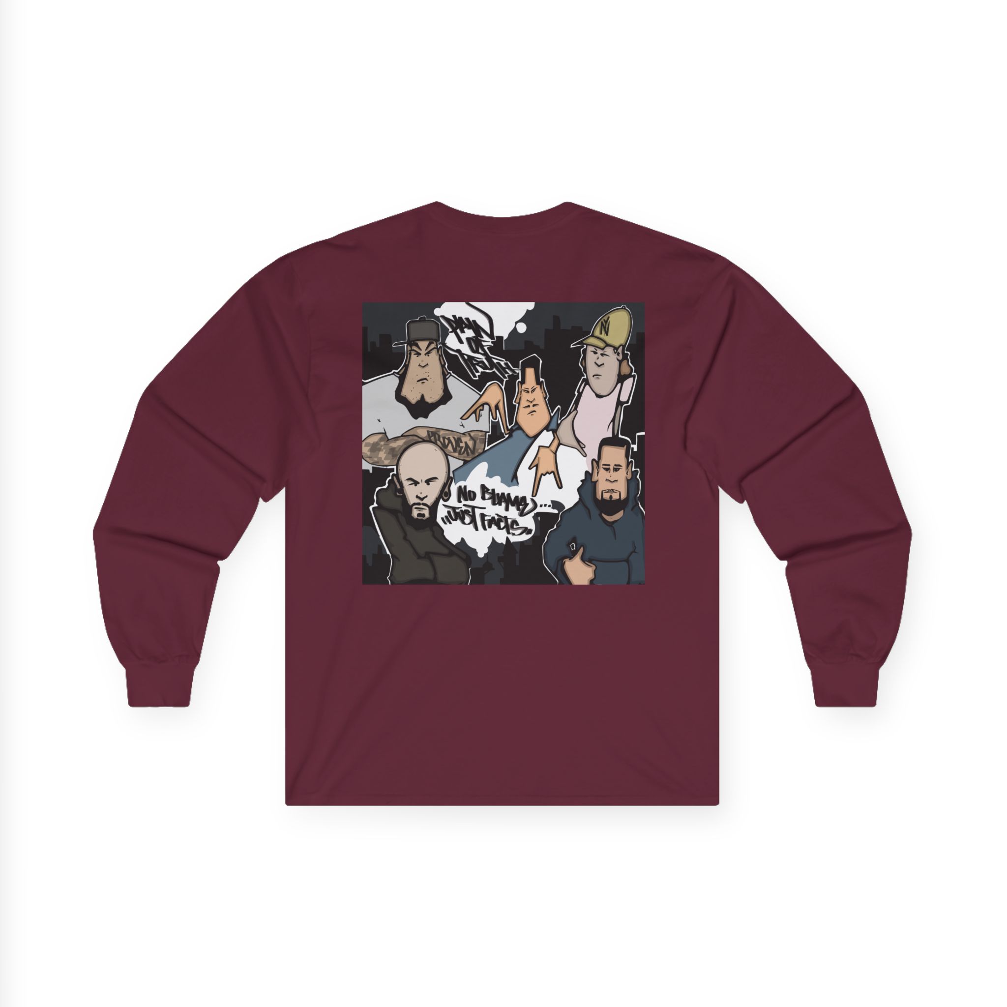 Pain of Truth No Blame...just Facts Unisex Ultra Cotton Long Sleeve Tee