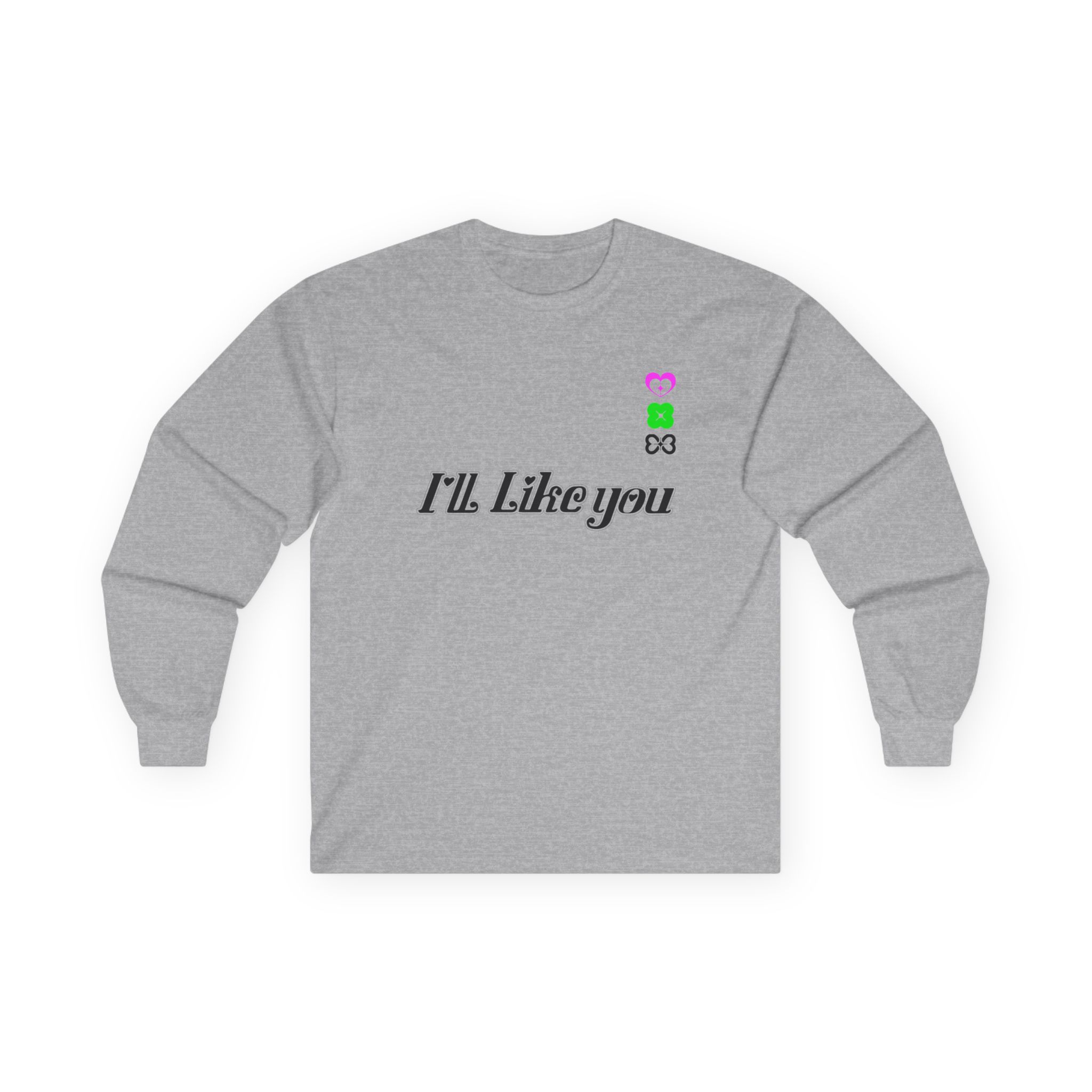 ILLIT 2nd Mini Album ‘i’ll Like You Unisex Ultra Cotton Long Sleeve Tee