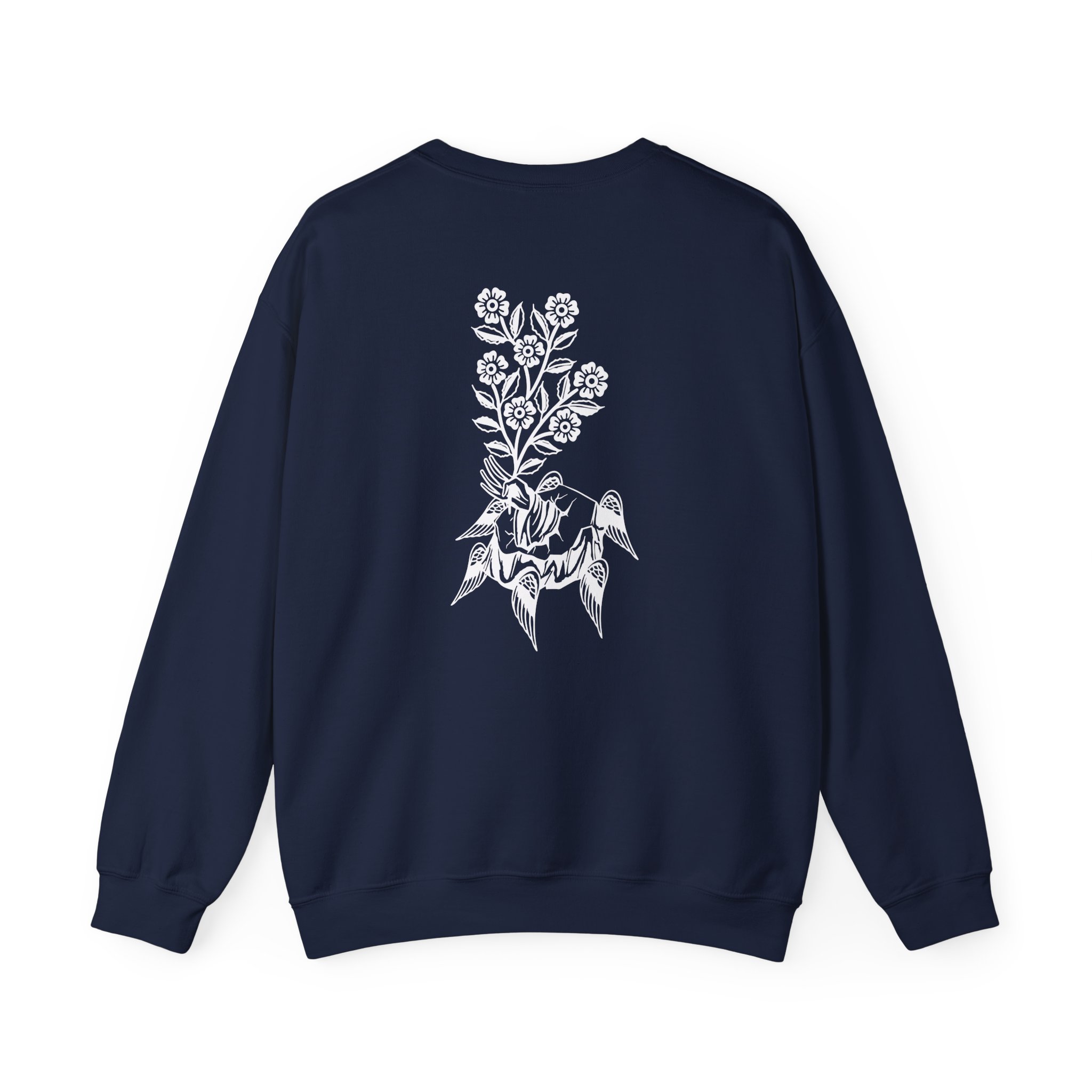 Fireworks Flowers Unisex Heavy Blendâ„¢ Crewneck Sweatshirt