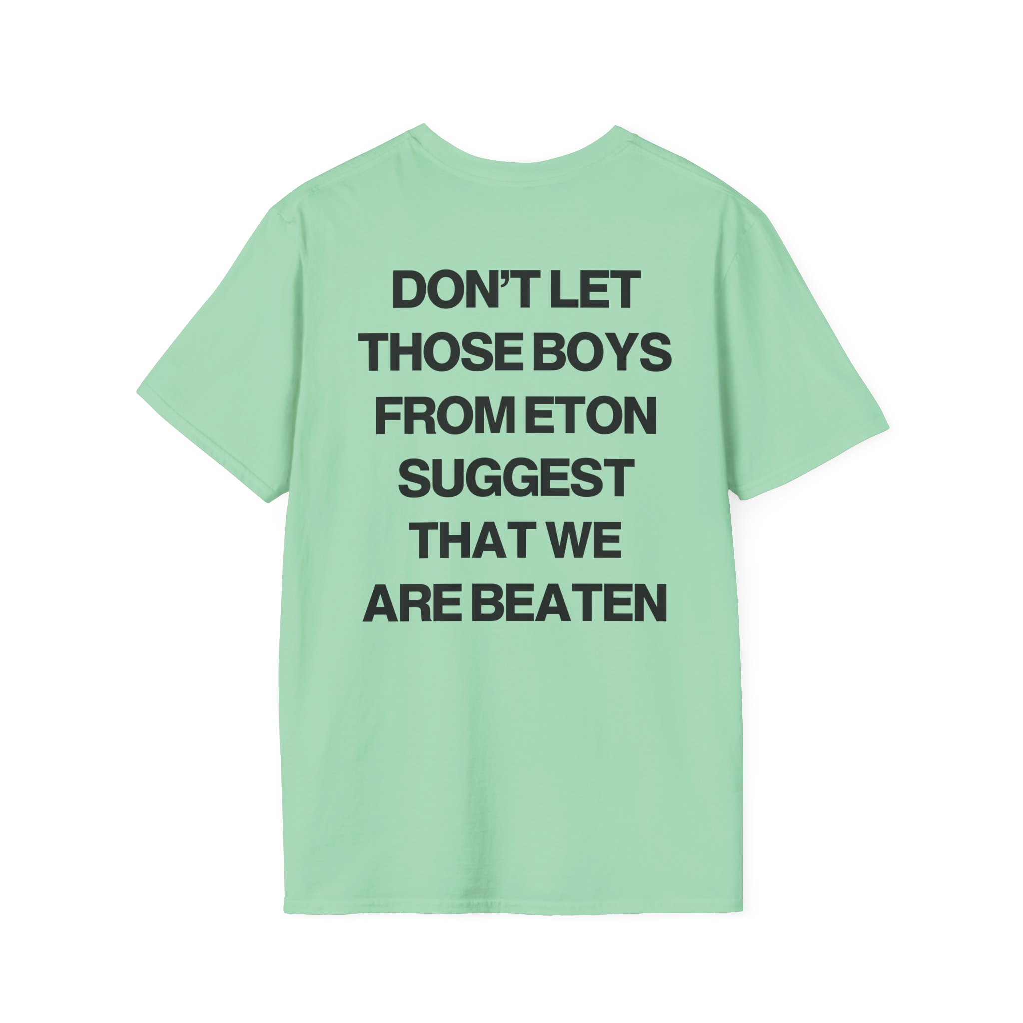 Manic Street Preachers Boys From Eton Unisex Softstyle T-Shirt