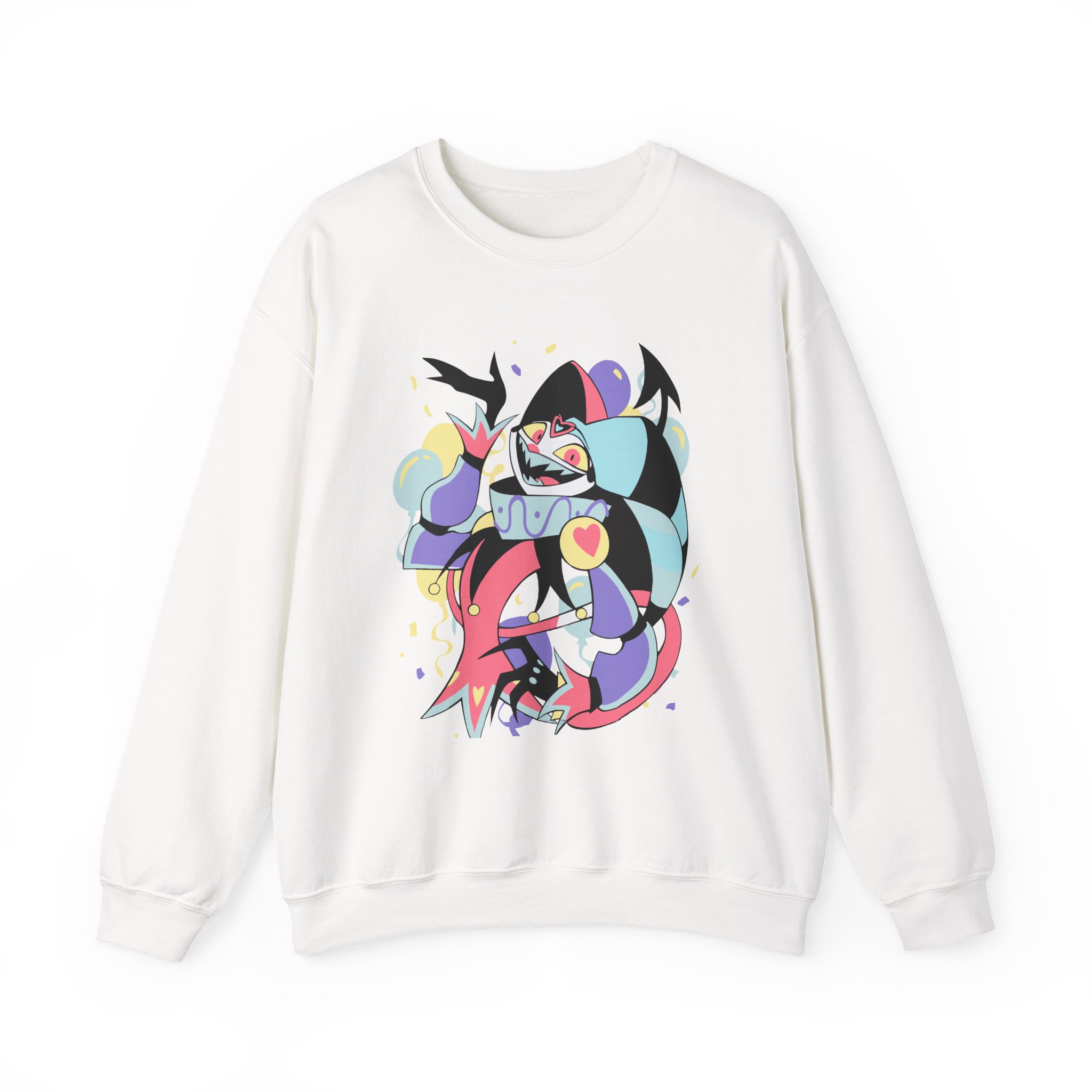 Helluva Boss Fizzarolli Unisex Heavy Blendâ„¢ Crewneck Sweatshirt