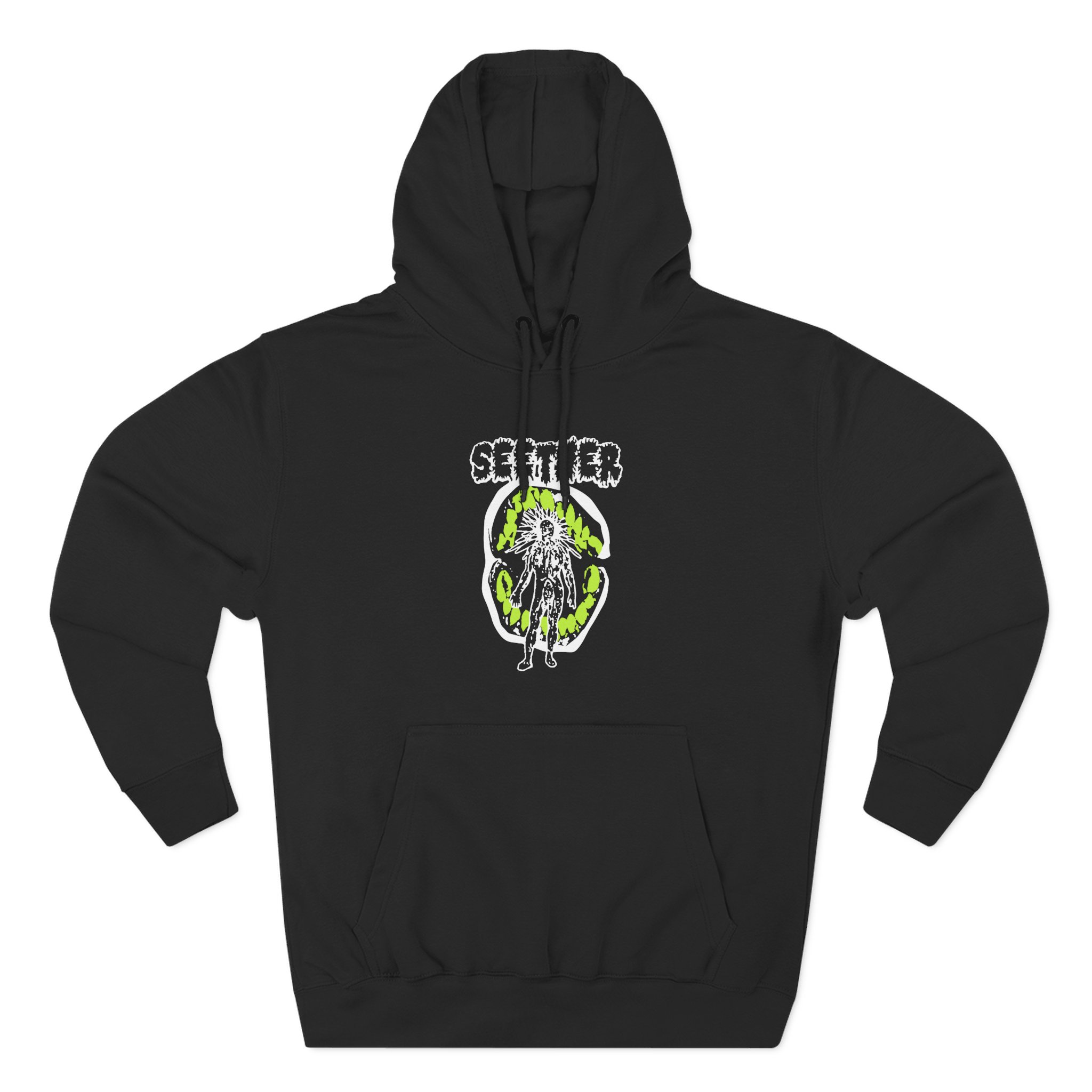 Seether Three-Panel Fleece Hoodie