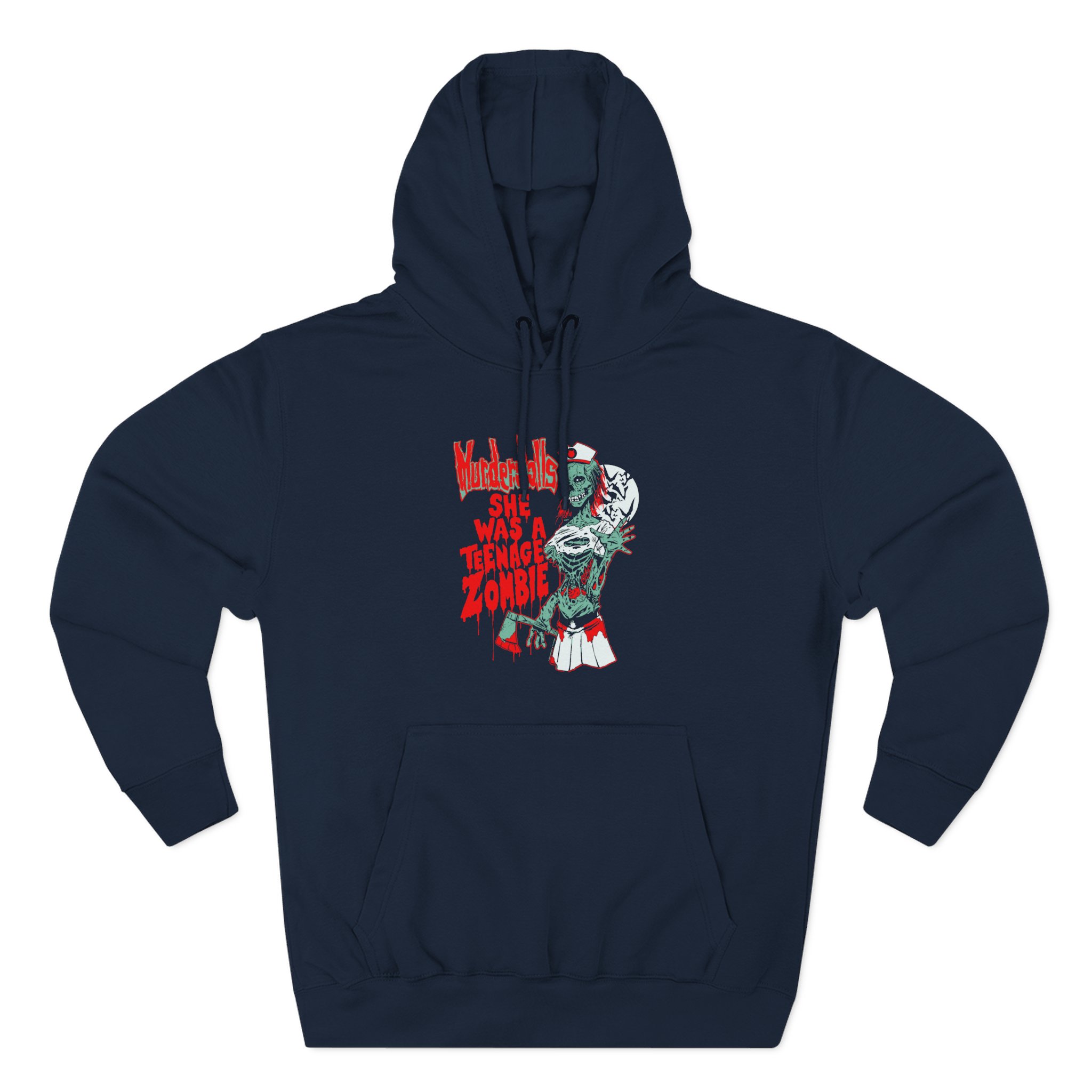Murderdolls She Was a Teenage Zombie Three-Panel Fleece Hoodie