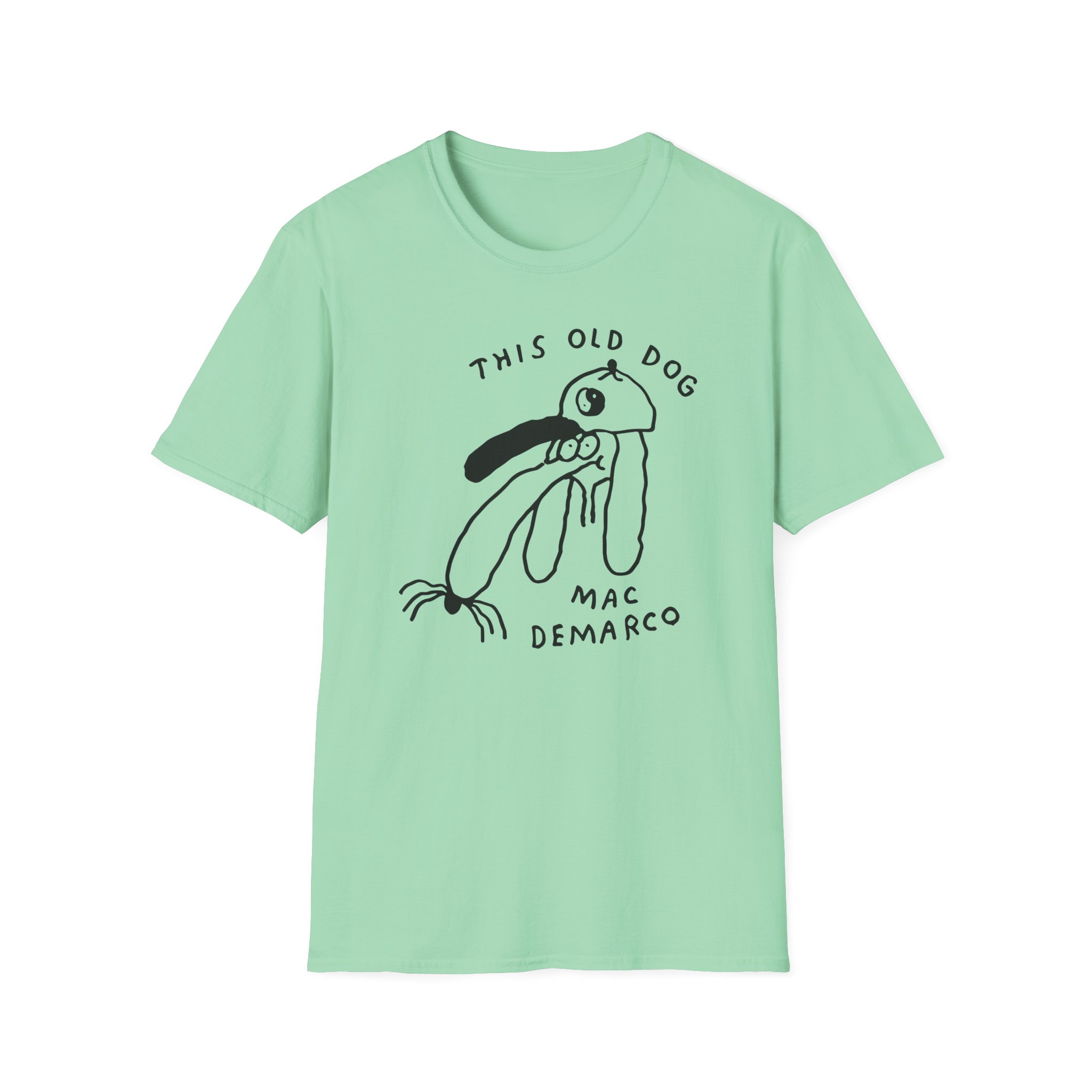 Mac Demarco Dog Doodle Unisex Softstyle T-Shirt