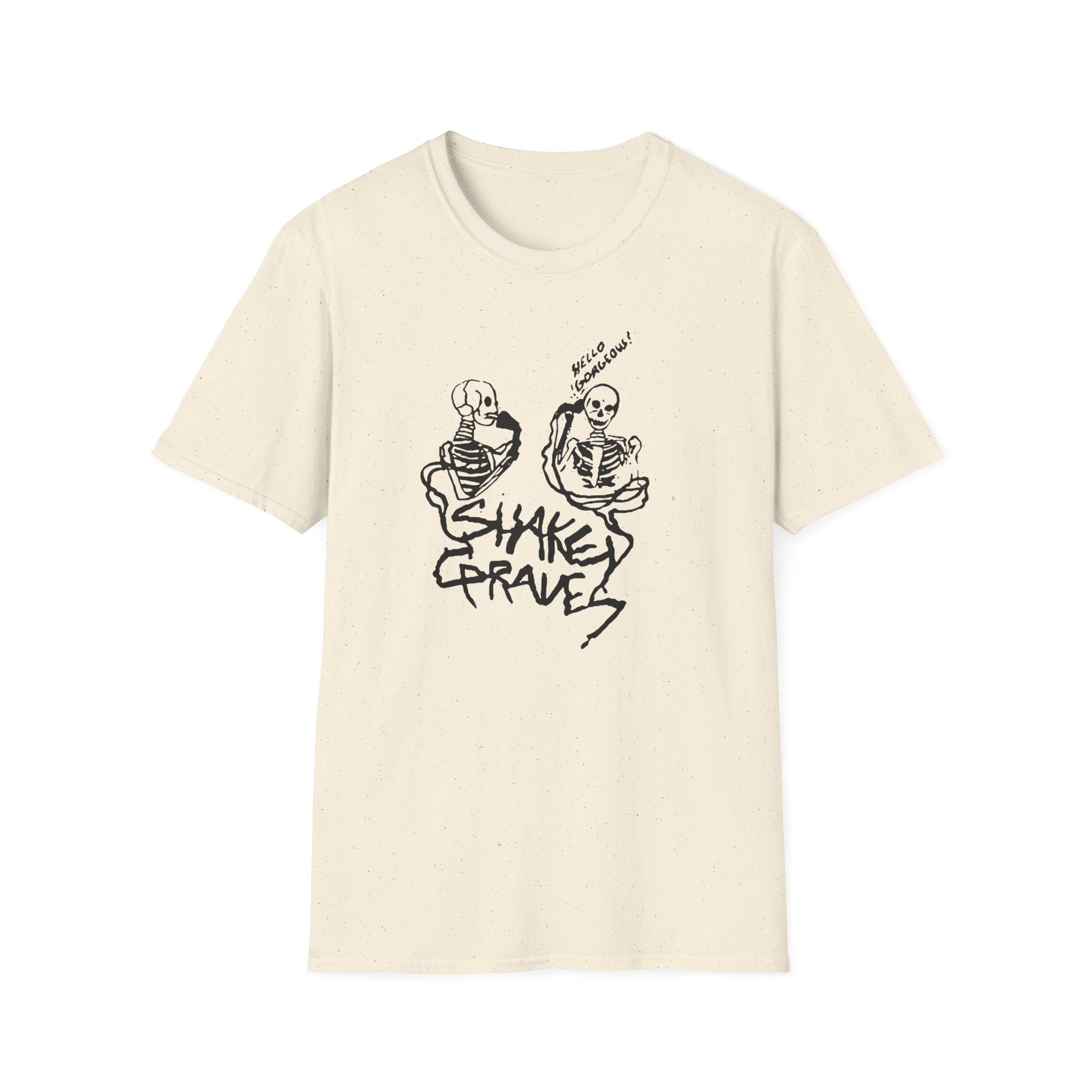Shakey Graves Hello Gorgeous? Unisex Softstyle T-Shirt