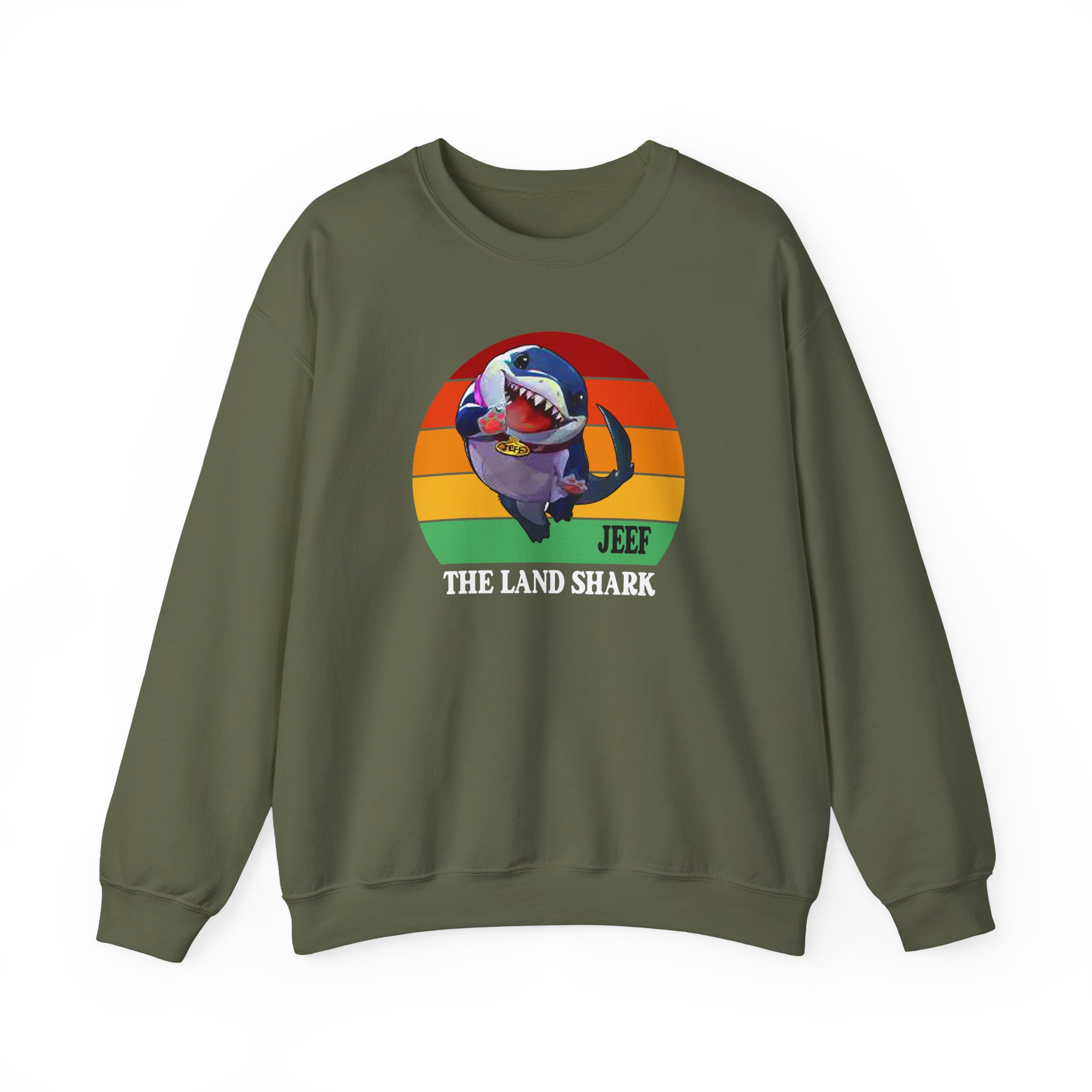 Jeff the Land Shark Unisex Heavy Blendâ„¢ Crewneck Sweatshirt