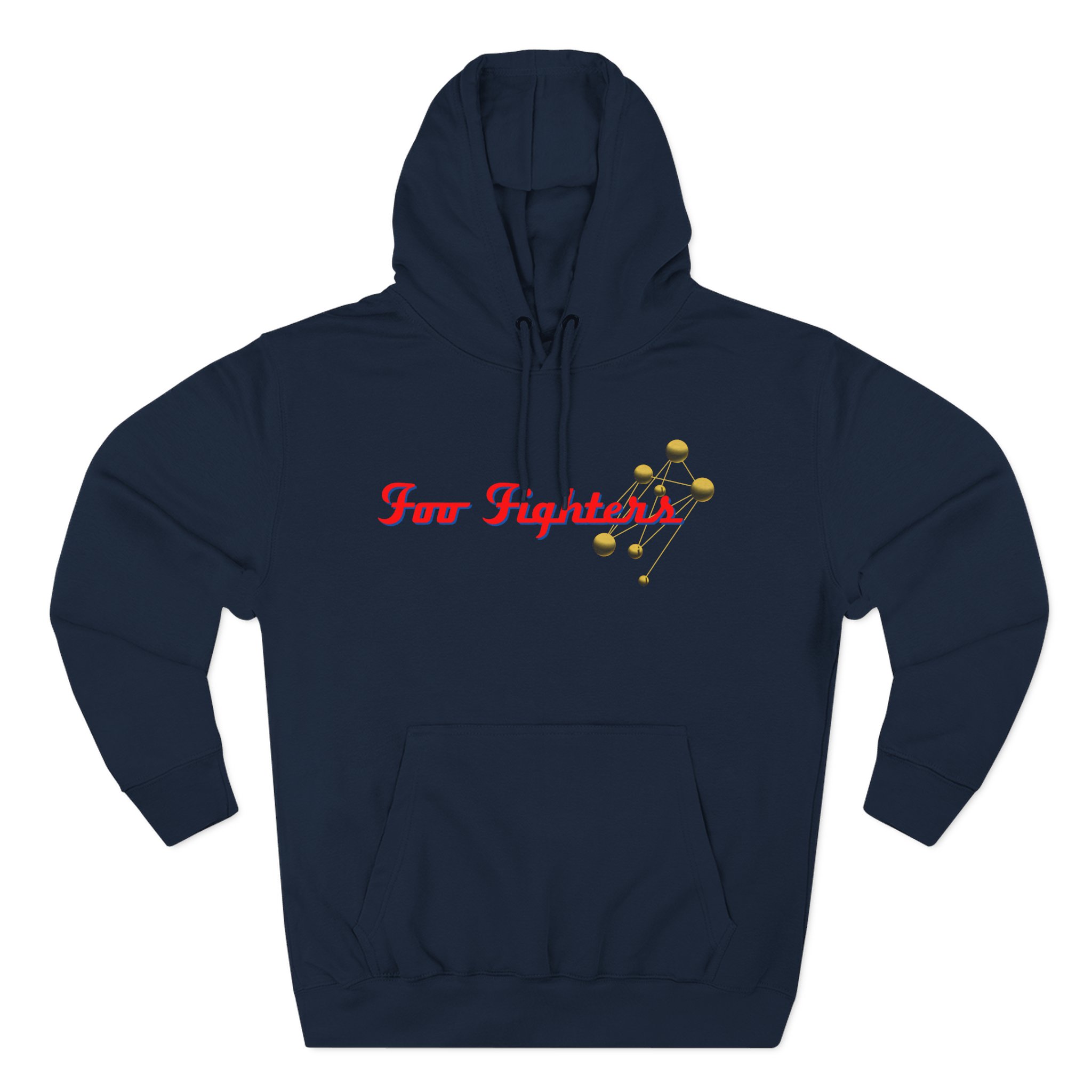 Foo Fighters Molecules Three-Panel Fleece Hoodie