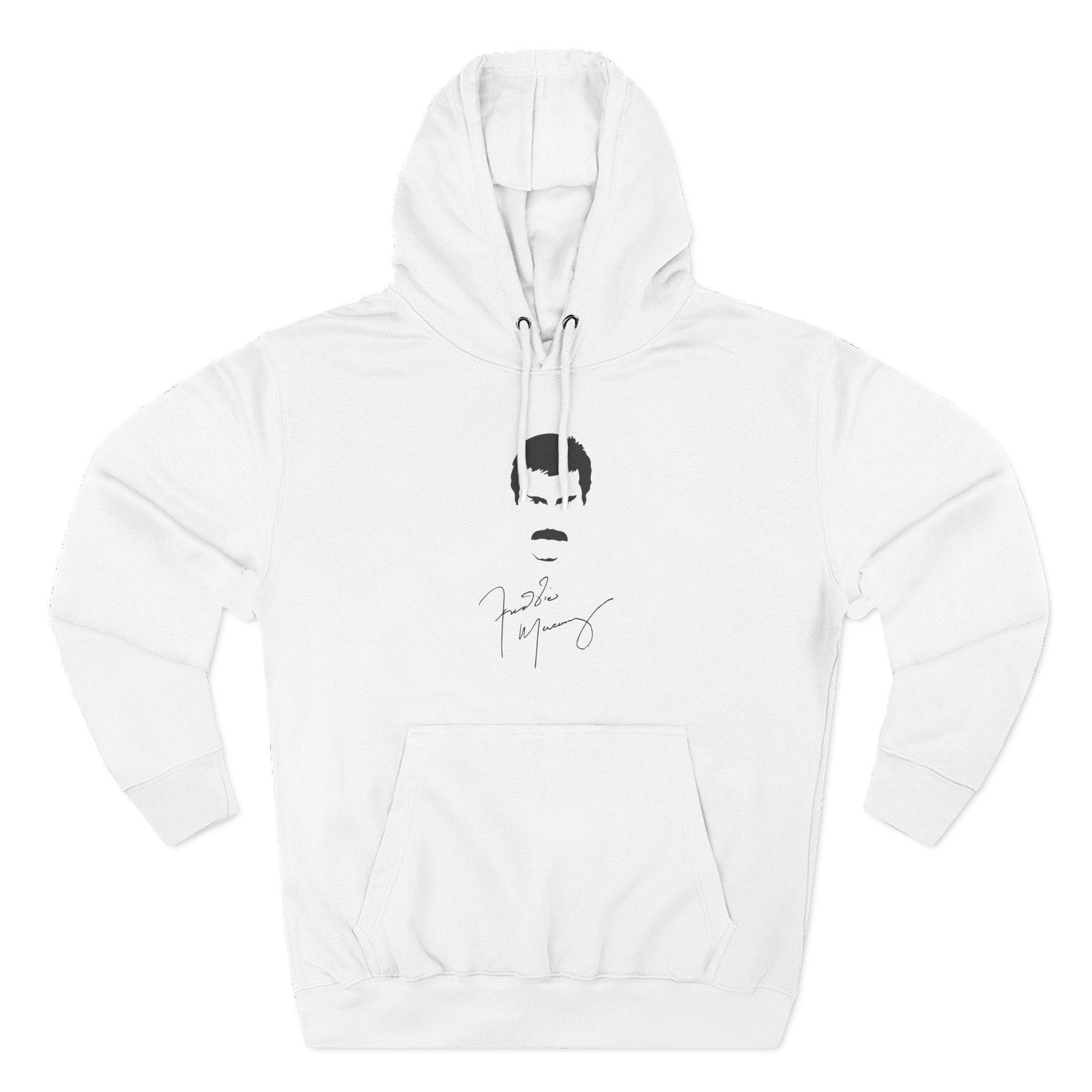 F M Three-Panel Fleece Hoodie