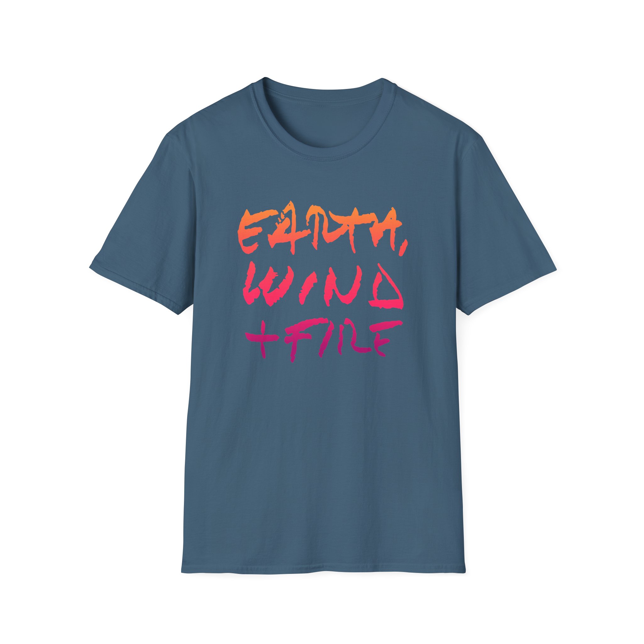 Earth Wind & Fire Logo Unisex Softstyle T-Shirt