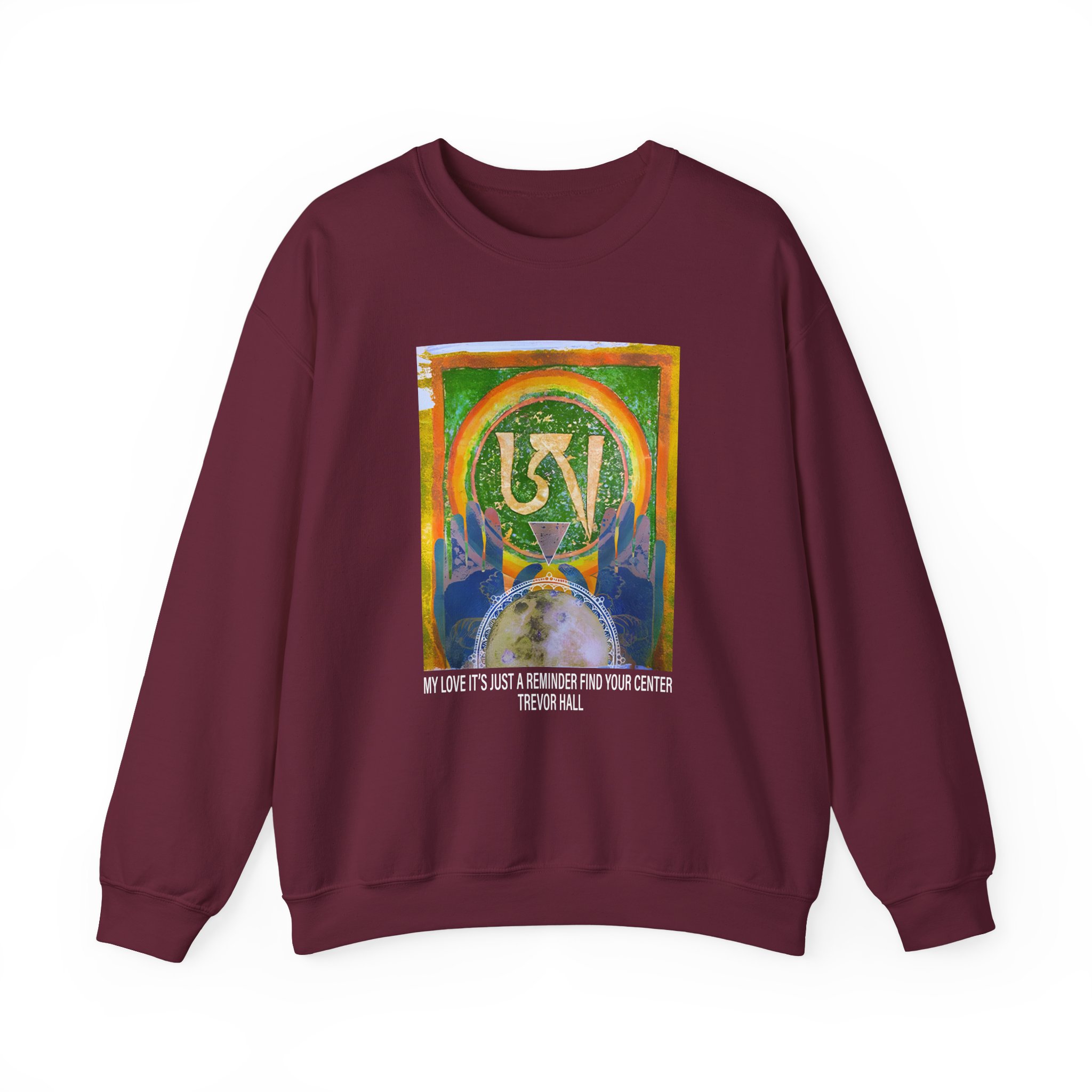 Trevor Hall Reminder Unisex Heavy Blendâ„¢ Crewneck Sweatshirt