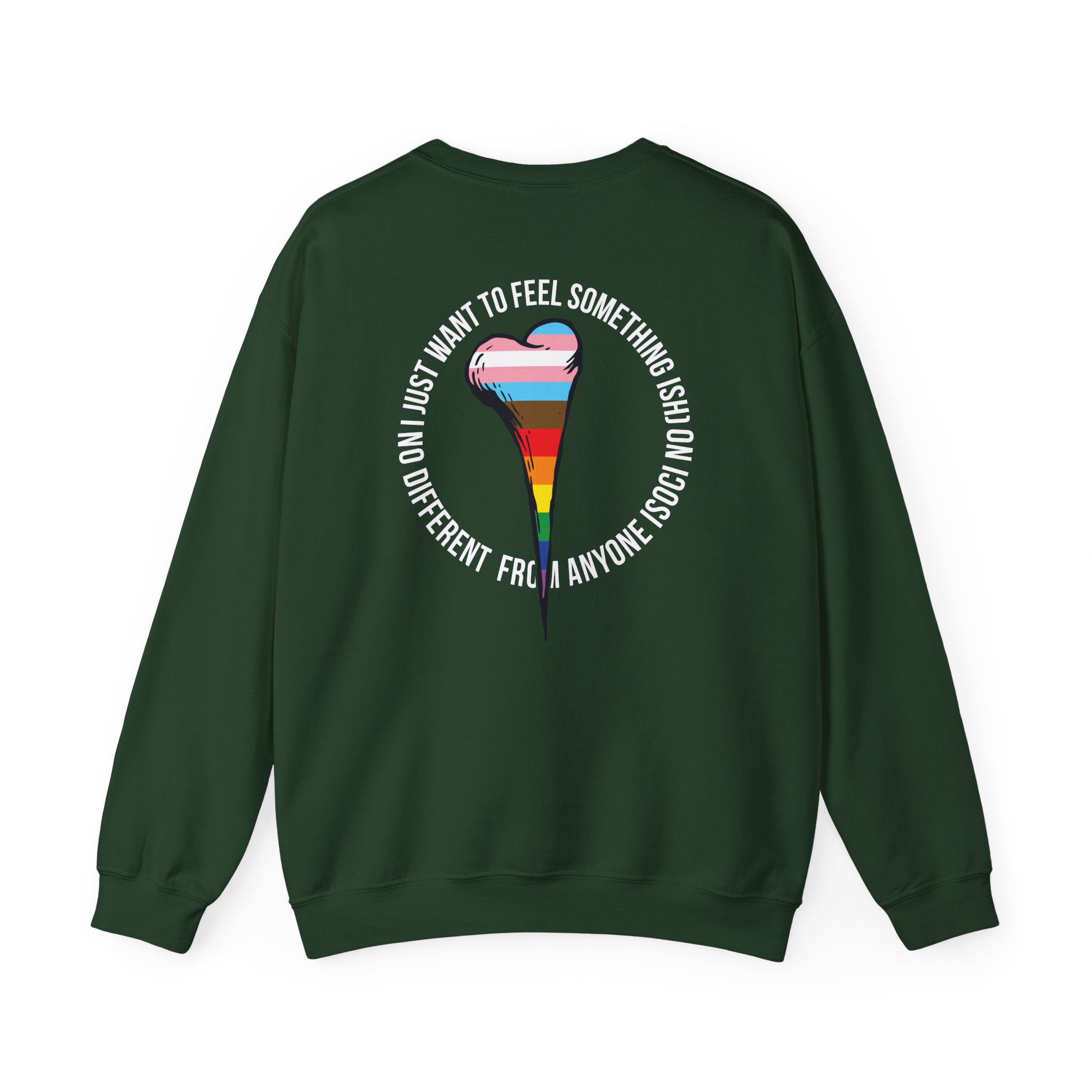 The Used to Feel Something Unisex Heavy Blendâ„¢ Crewneck Sweatshirt