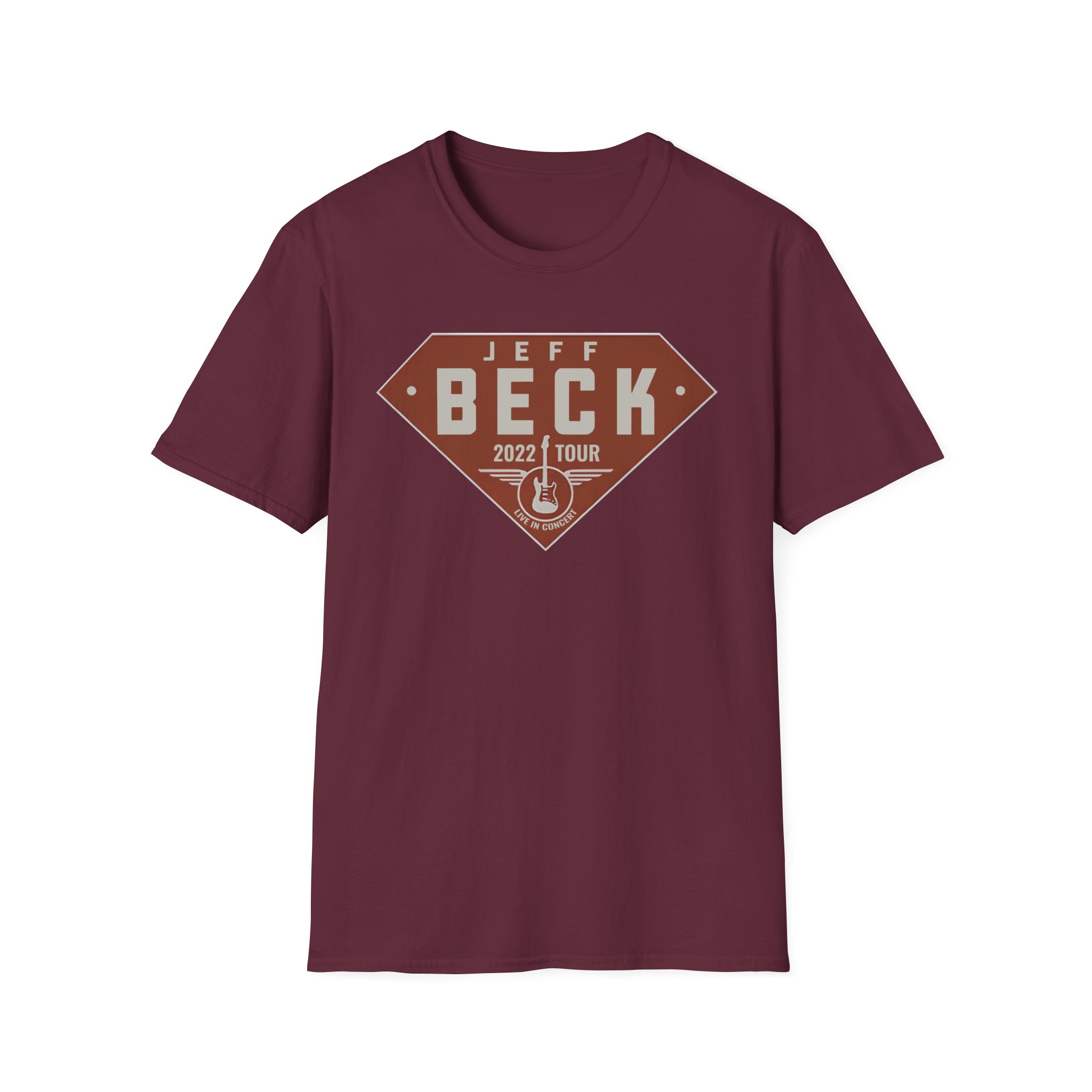 Jeff Beck Live in Concert Unisex Softstyle T-Shirt