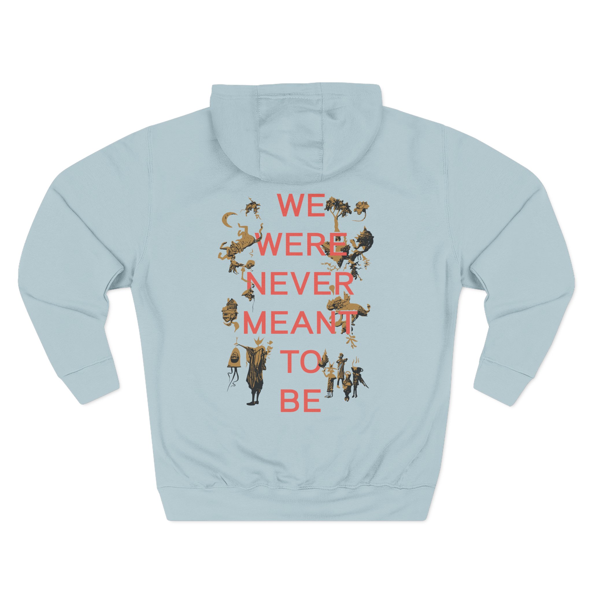 Circa Survive Never Meant to Be Three-Panel Fleece Hoodie