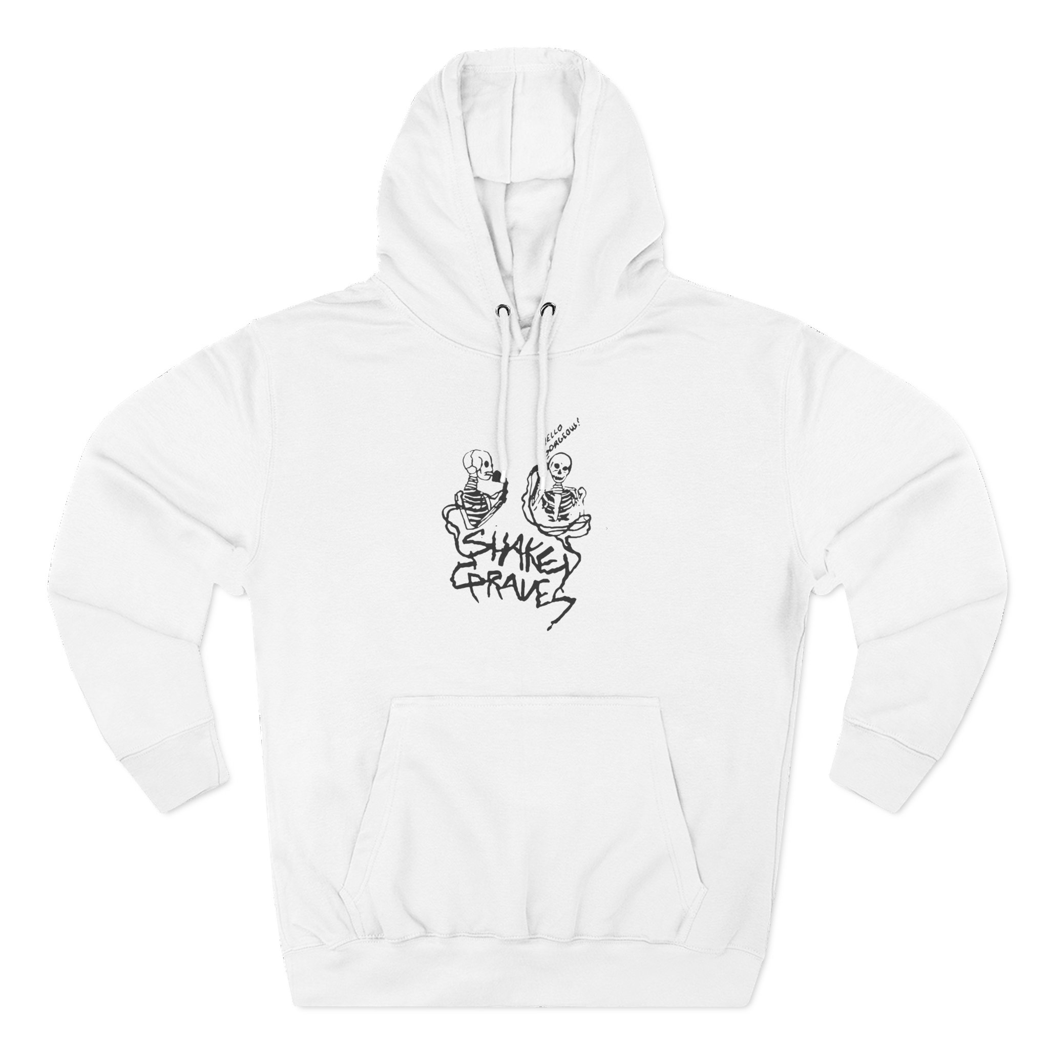 Shakey Graves Hello Gorgeous? Three-Panel Fleece Hoodie