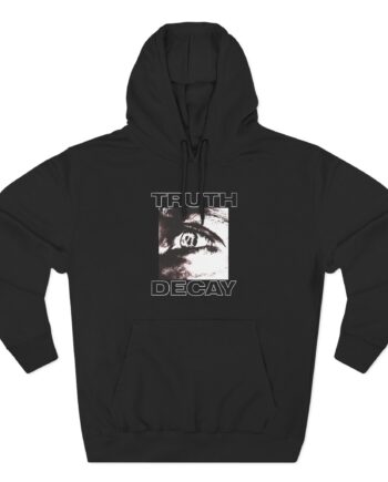 You Me at Six Truth Decay Eye Three-Panel Fleece Hoodie