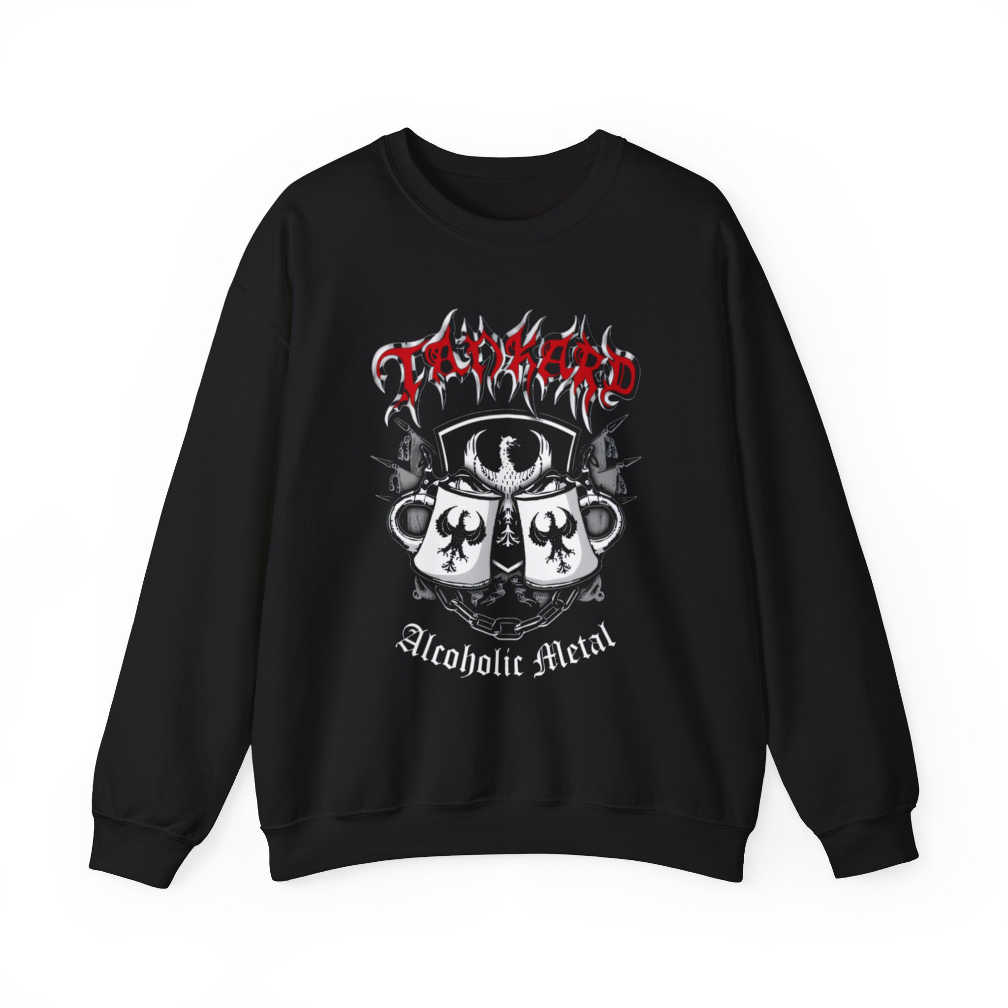 Tankard Alcoholic Metal Unisex Heavy Blendâ„¢ Crewneck Sweatshirt