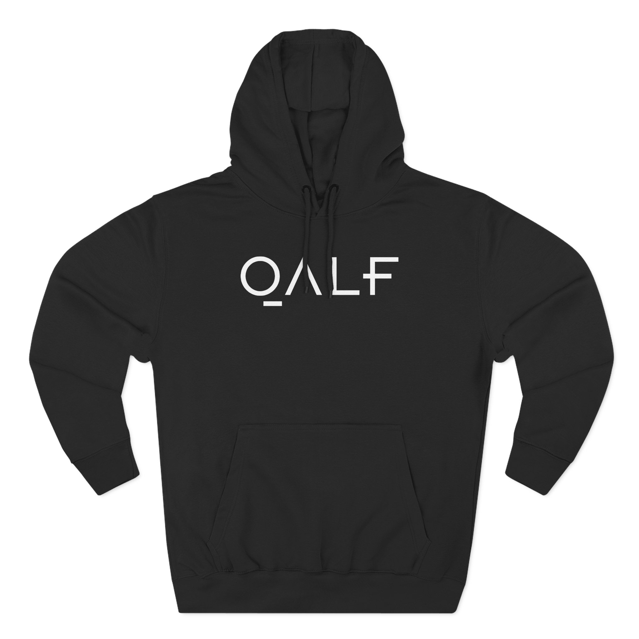 Qalf Tour logo Three-Panel Fleece Hoodie