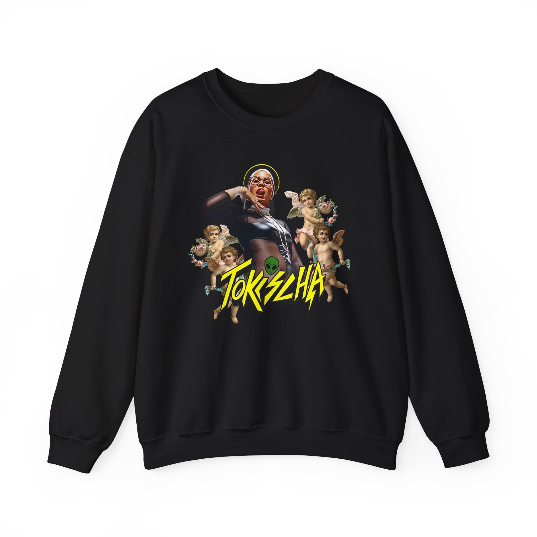 Tokischa Unisex Heavy Blendâ„¢ Crewneck Sweatshirt