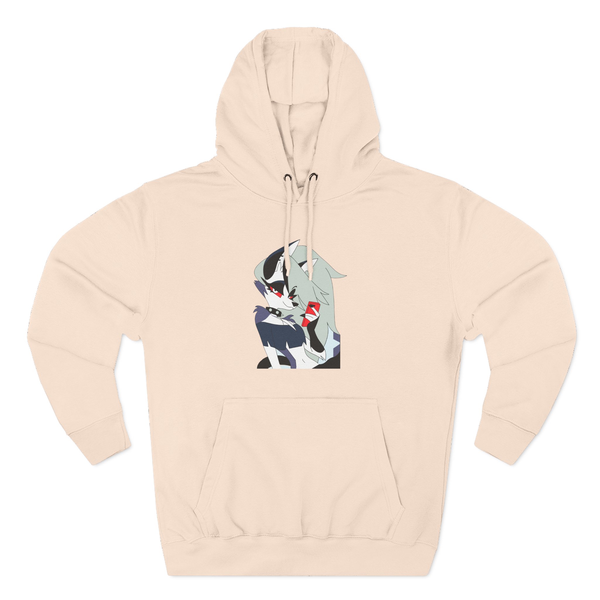 Helluva Boss Loona Three-Panel Fleece Hoodie
