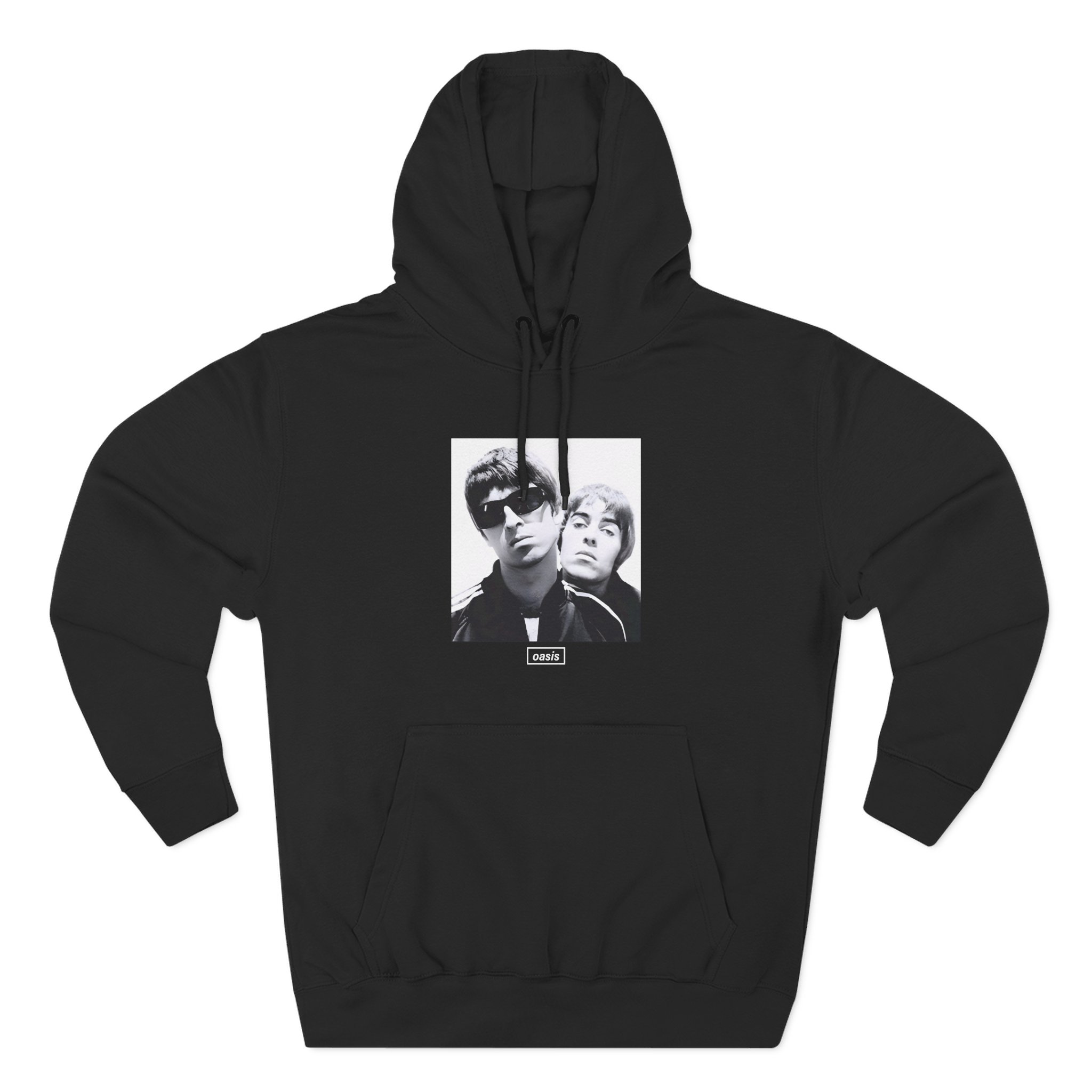 Oasis Liam & Noel Three-Panel Fleece Hoodie