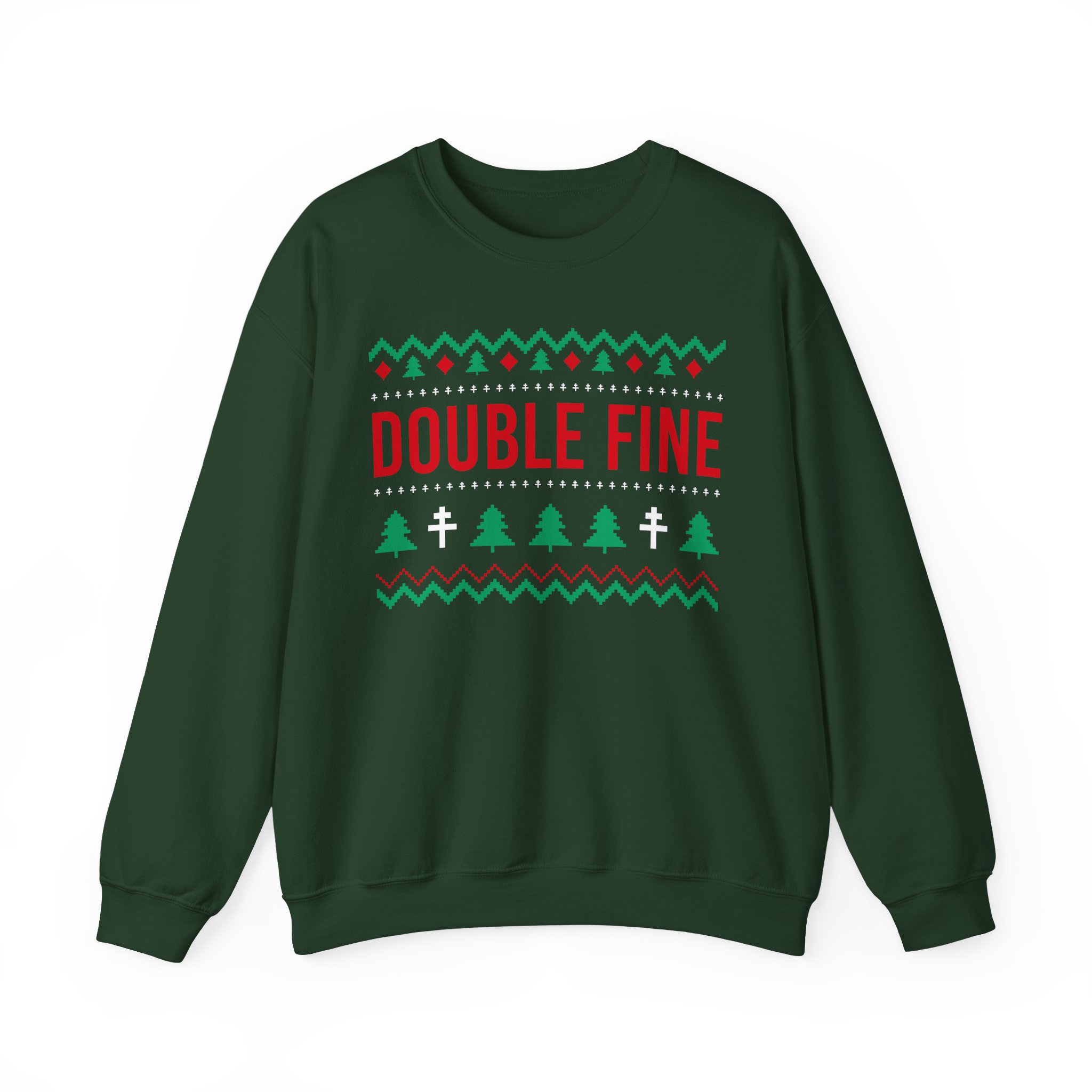 Double Fine Unisex Heavy Blendâ„¢ Crewneck Sweatshirt
