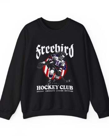Freebird Usa Spittin Chiclets X Lynyrd Skynyrd Unisex Heavy Blend™ Crewneck Sweatshirt