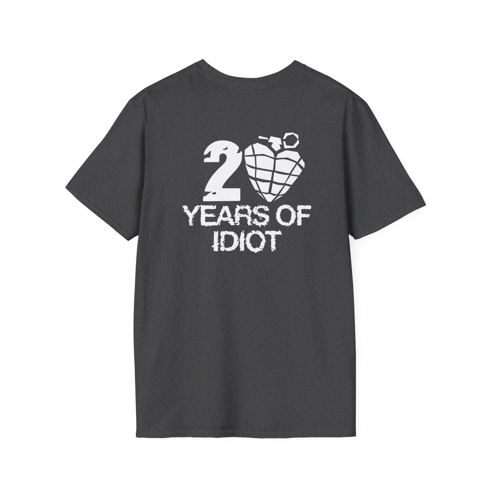 Green Day 20 Years of Idiot Unisex Softstyle T-Shirt