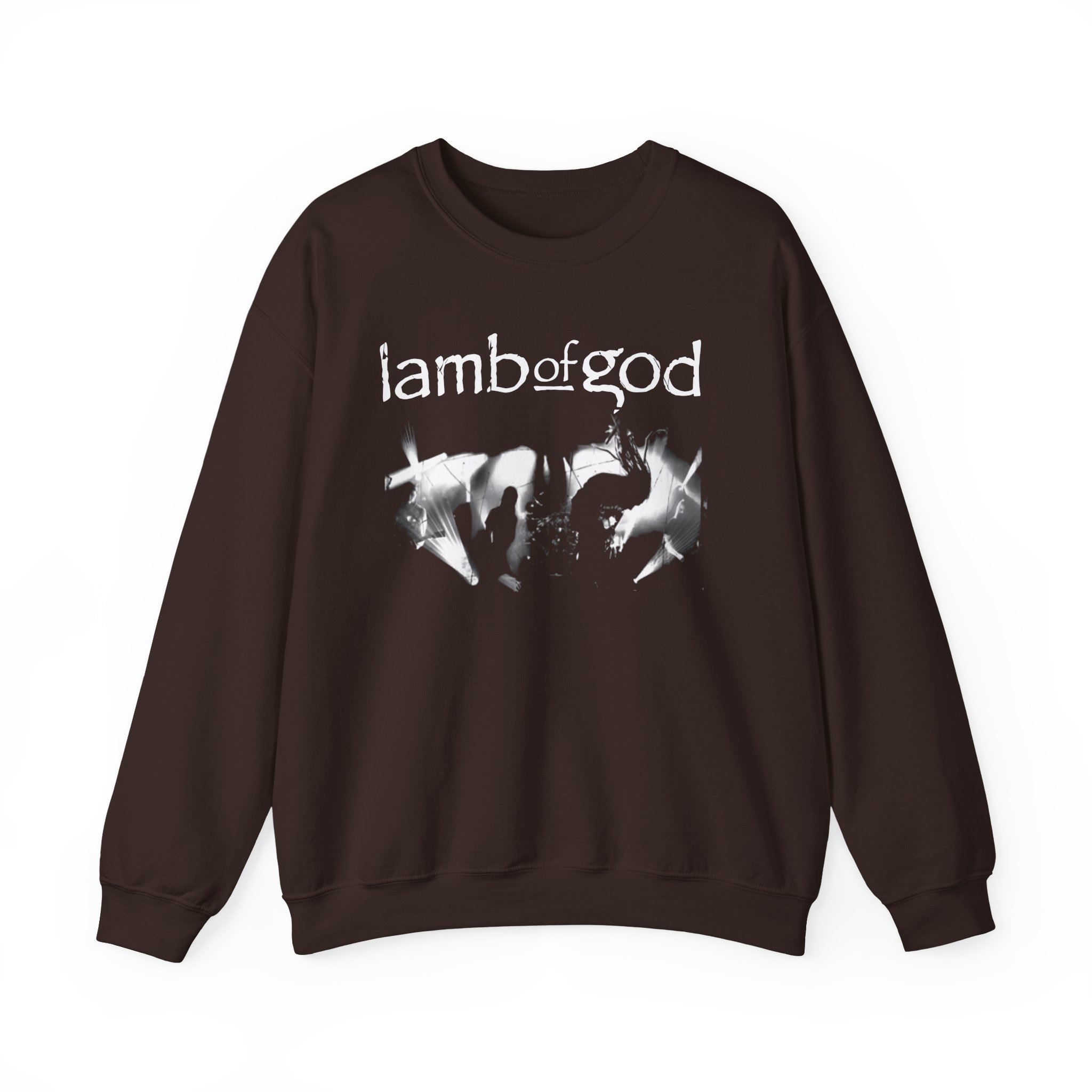 Lamb of God Live Photo Unisex Heavy Blendâ„¢ Crewneck Sweatshirt