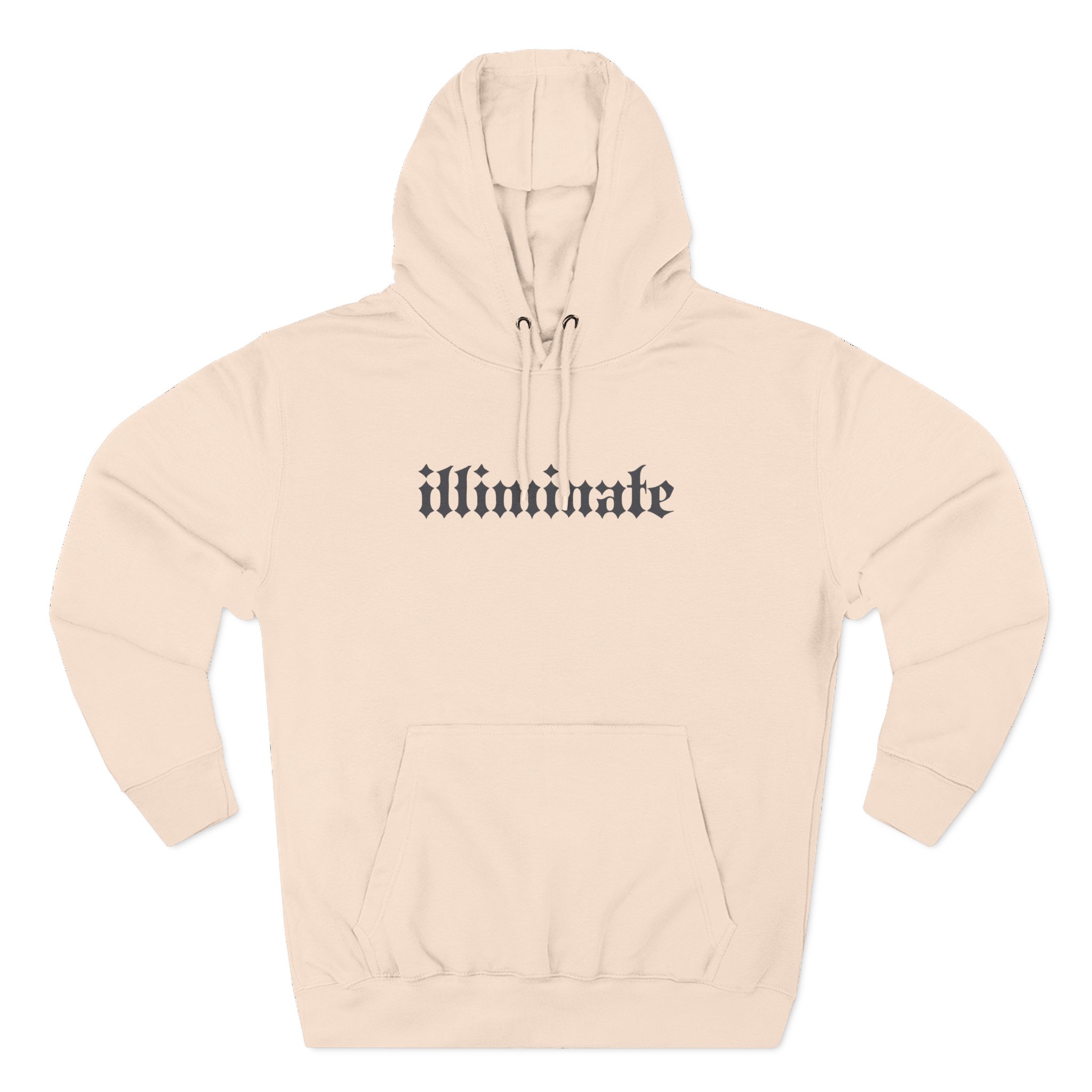 Illiminate Three-Panel Fleece Hoodie