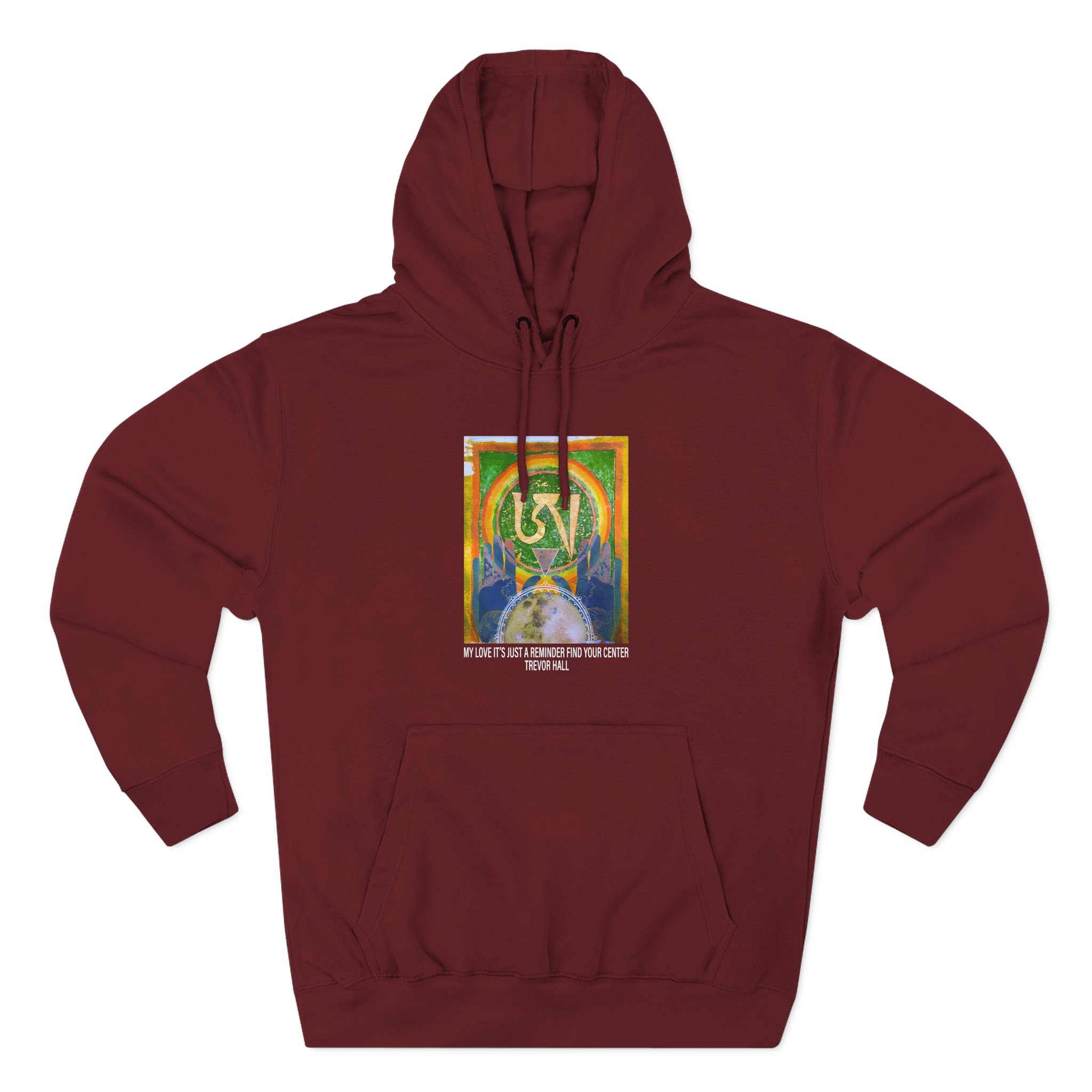 Trevor Hall Reminder Three-Panel Fleece Hoodie