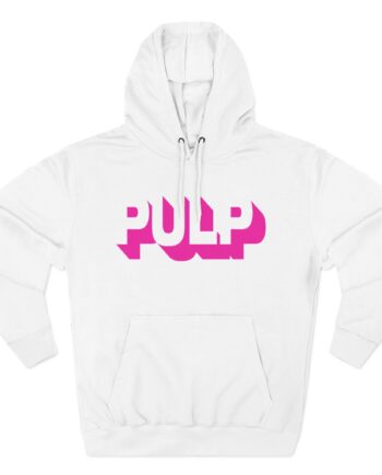Pulp Logo Three-Panel Fleece Hoodie