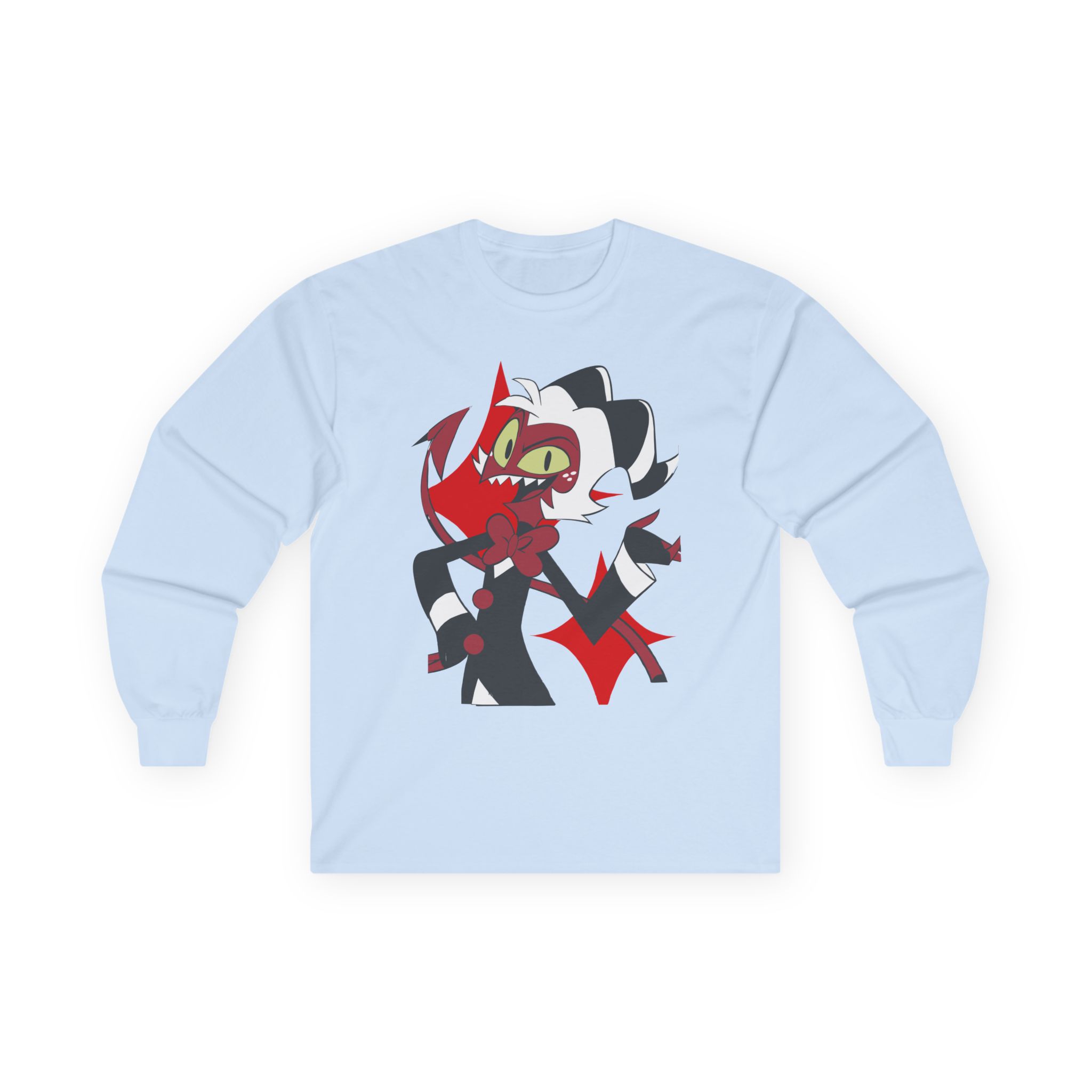 Helluva Boss Moxxie Unisex Ultra Cotton Long Sleeve Tee